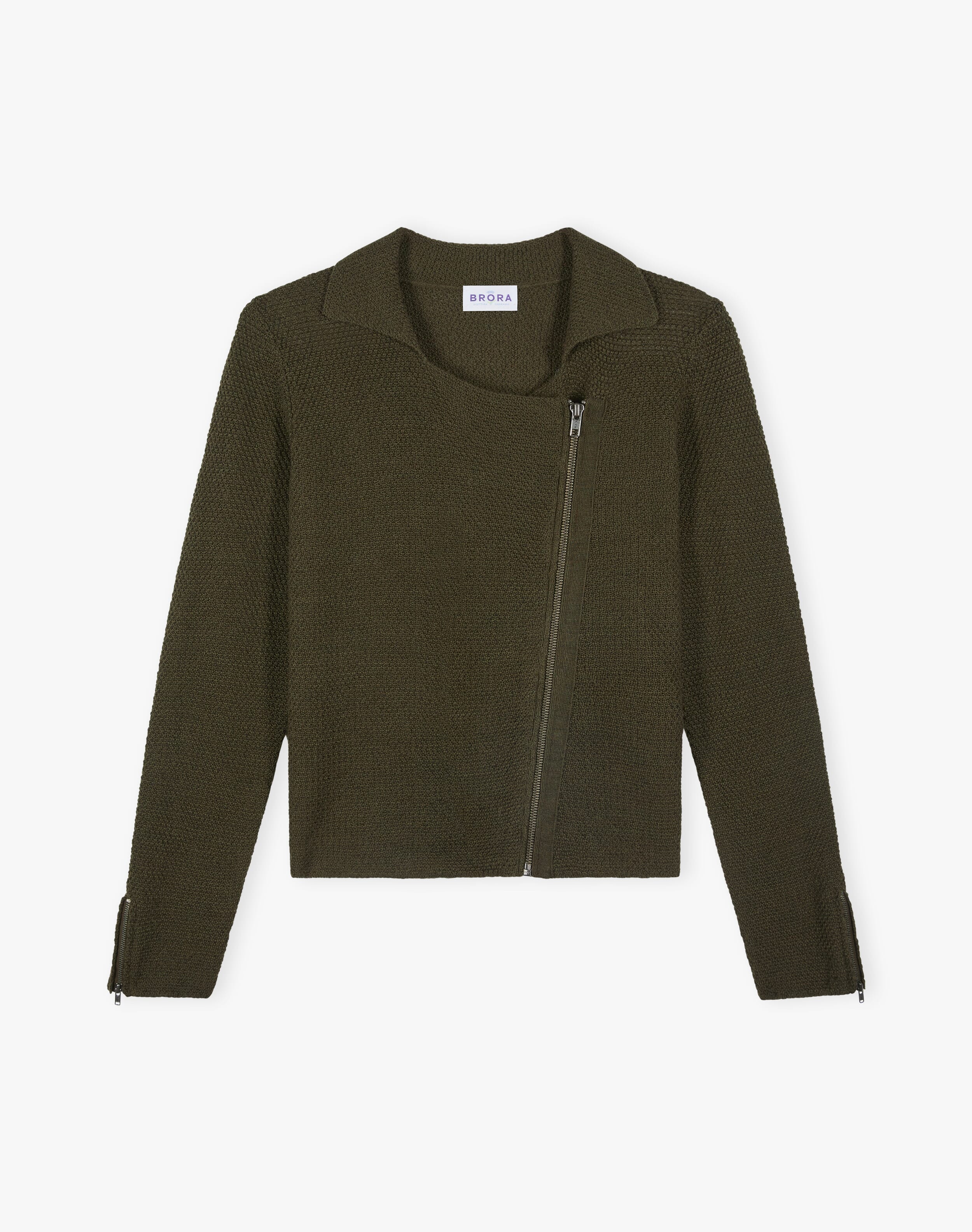 Merino Biker Jacket