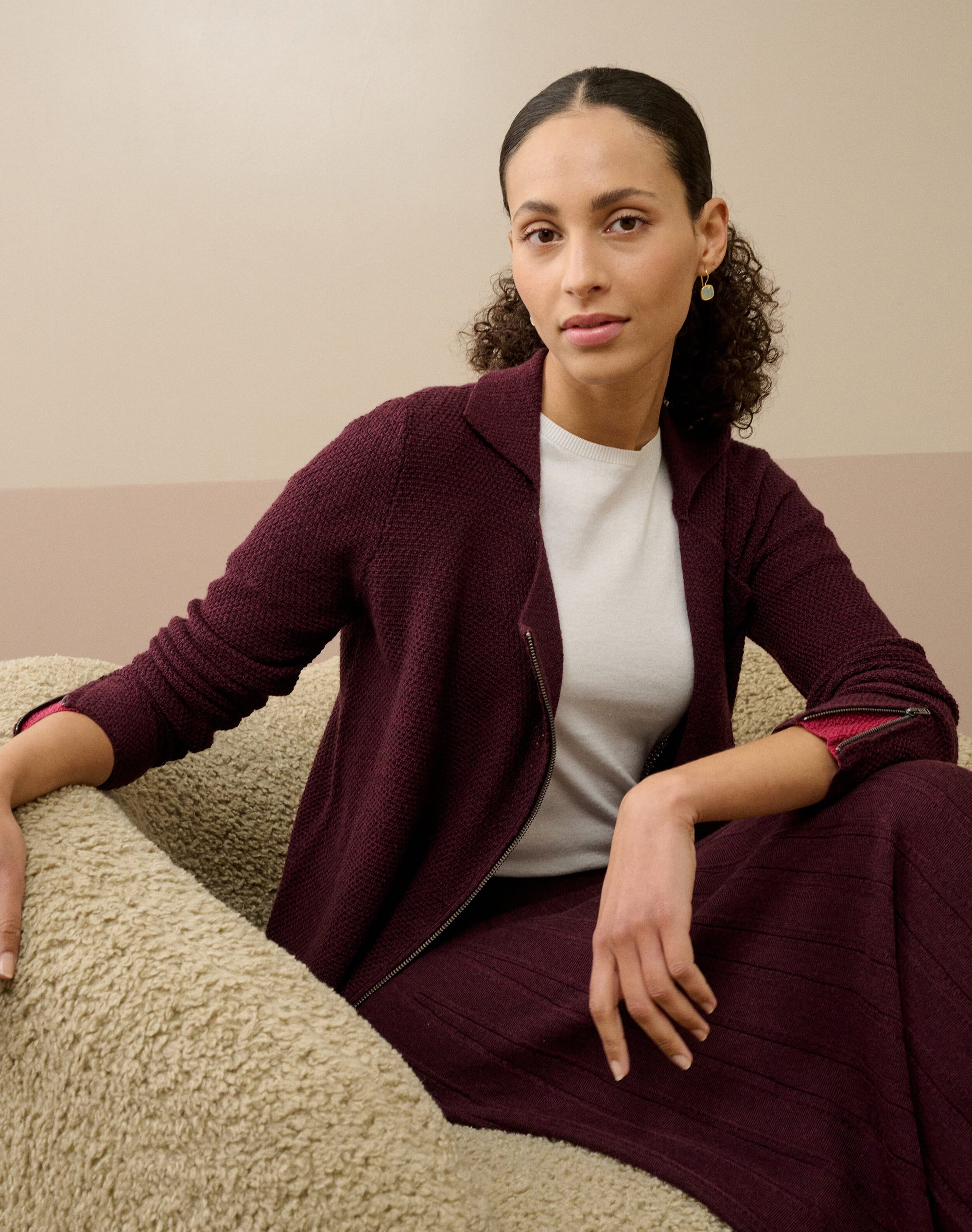 Merino Biker Jacket