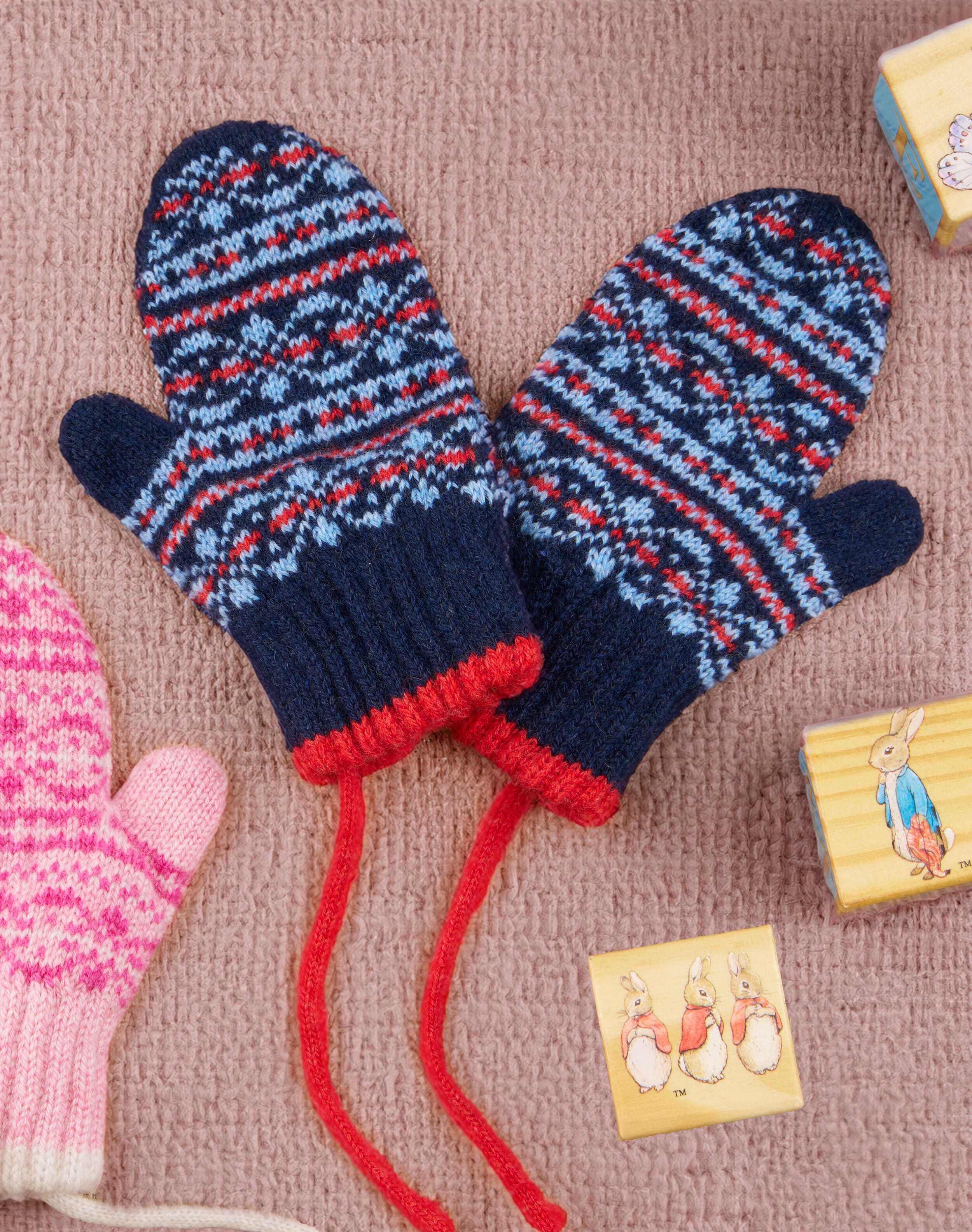 Cashmere Fair Isle Mittens