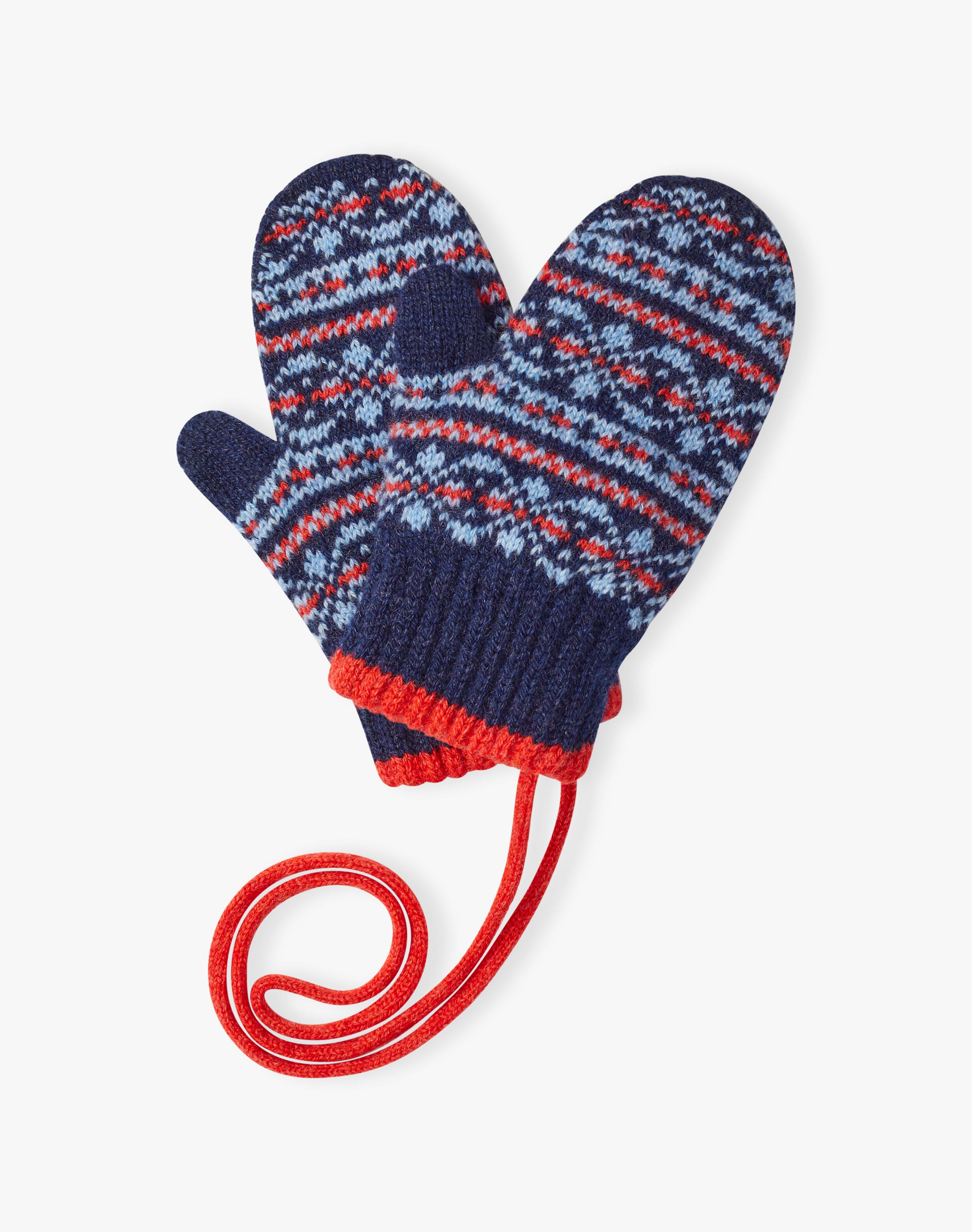 Cashmere Fair Isle Mittens
