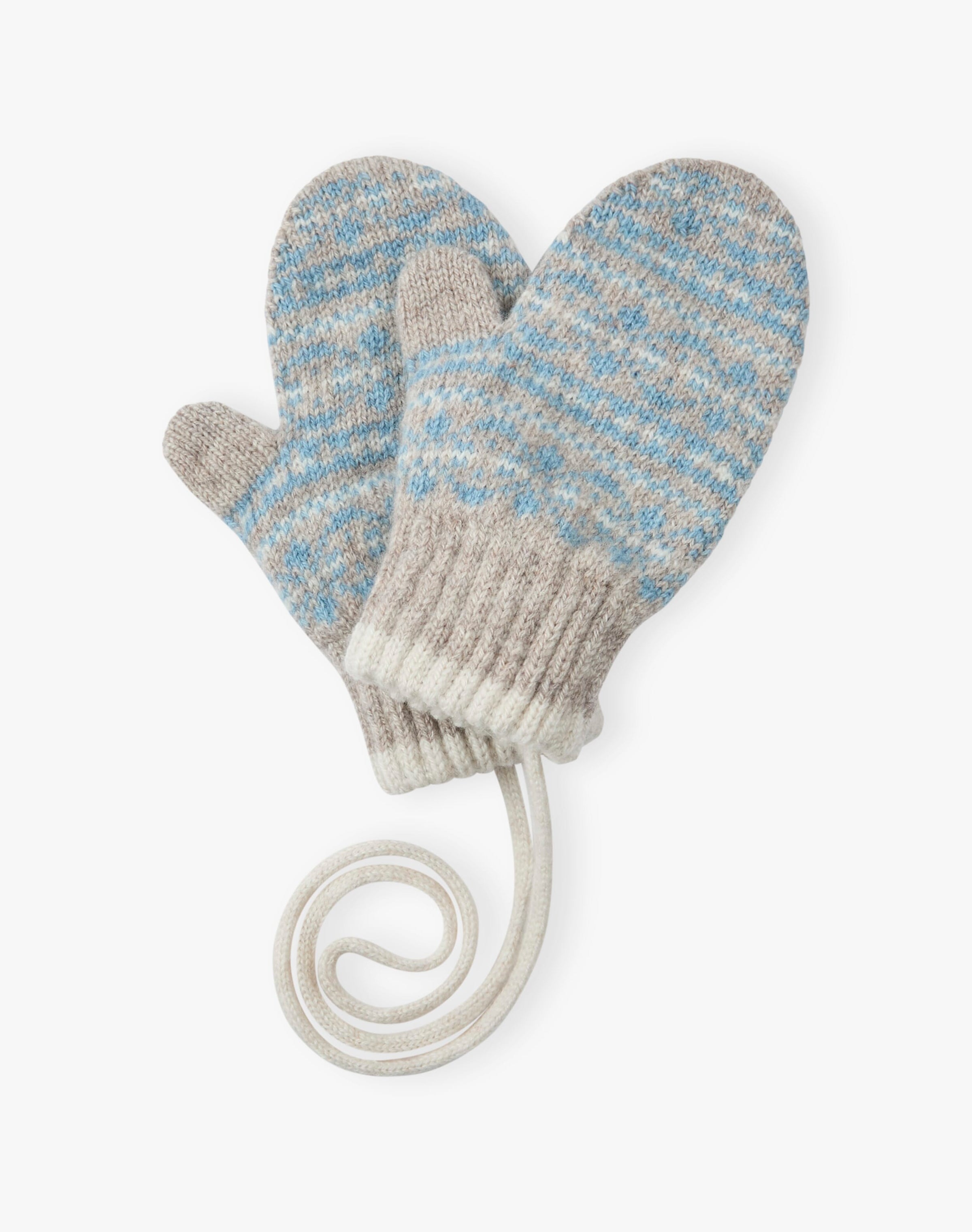 Cashmere Fair Isle Mittens