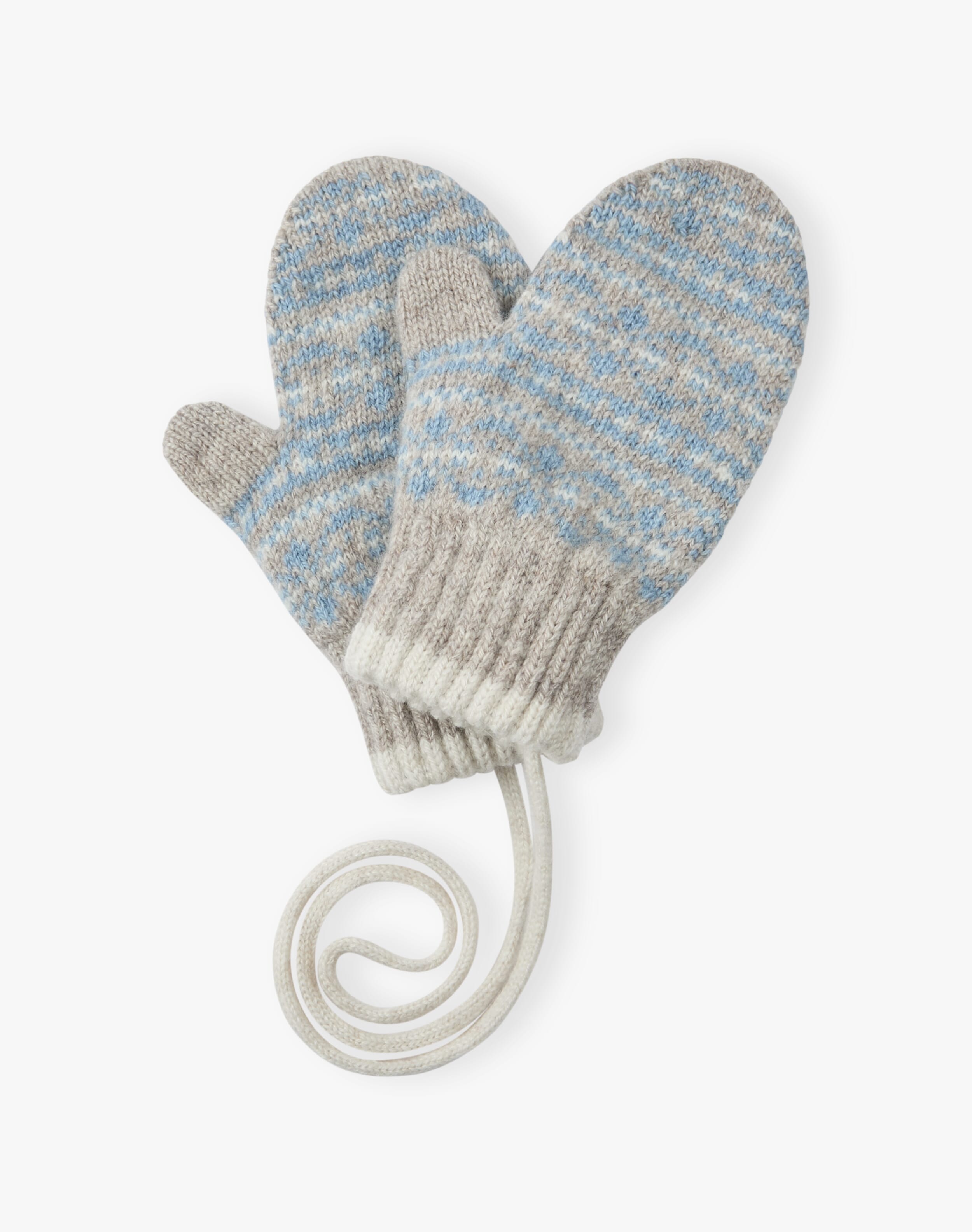 Cashmere Fair Isle Mittens