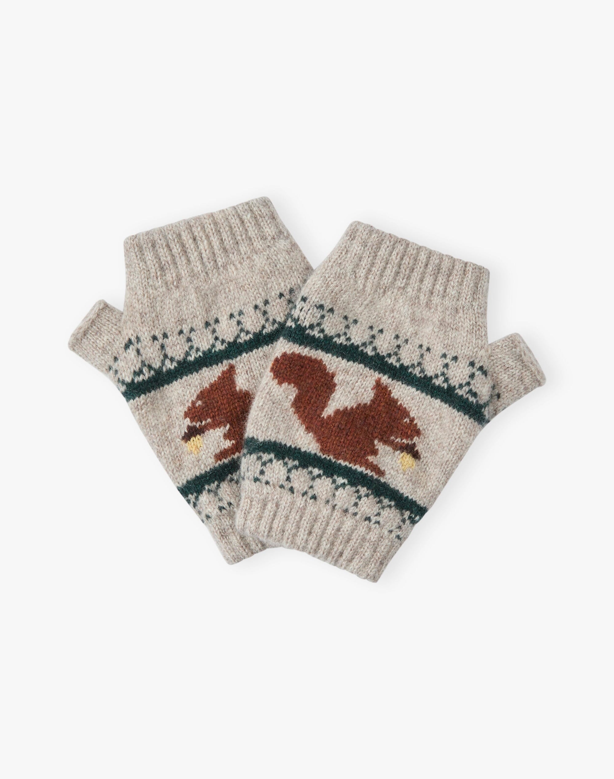 Cashmere Squirrel Wristwarmers