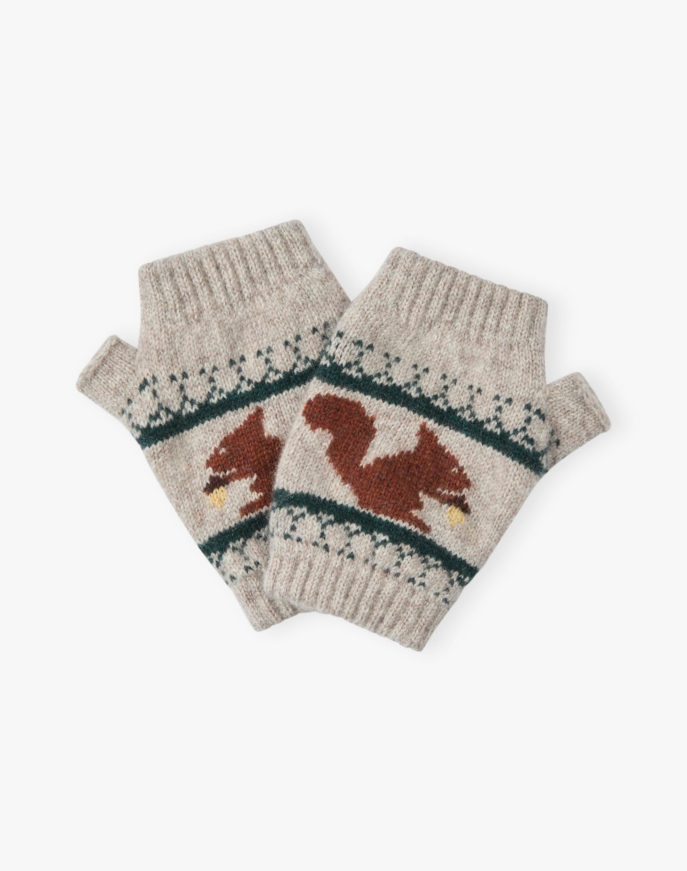 Cashmere Squirrel Wristwarmers