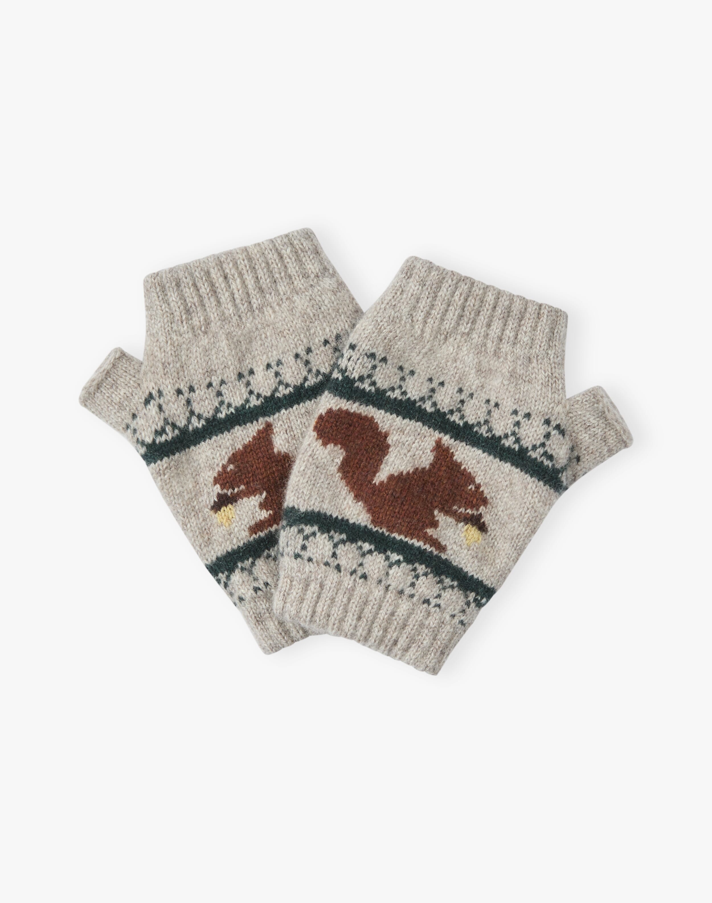Cashmere Squirrel Wristwarmers