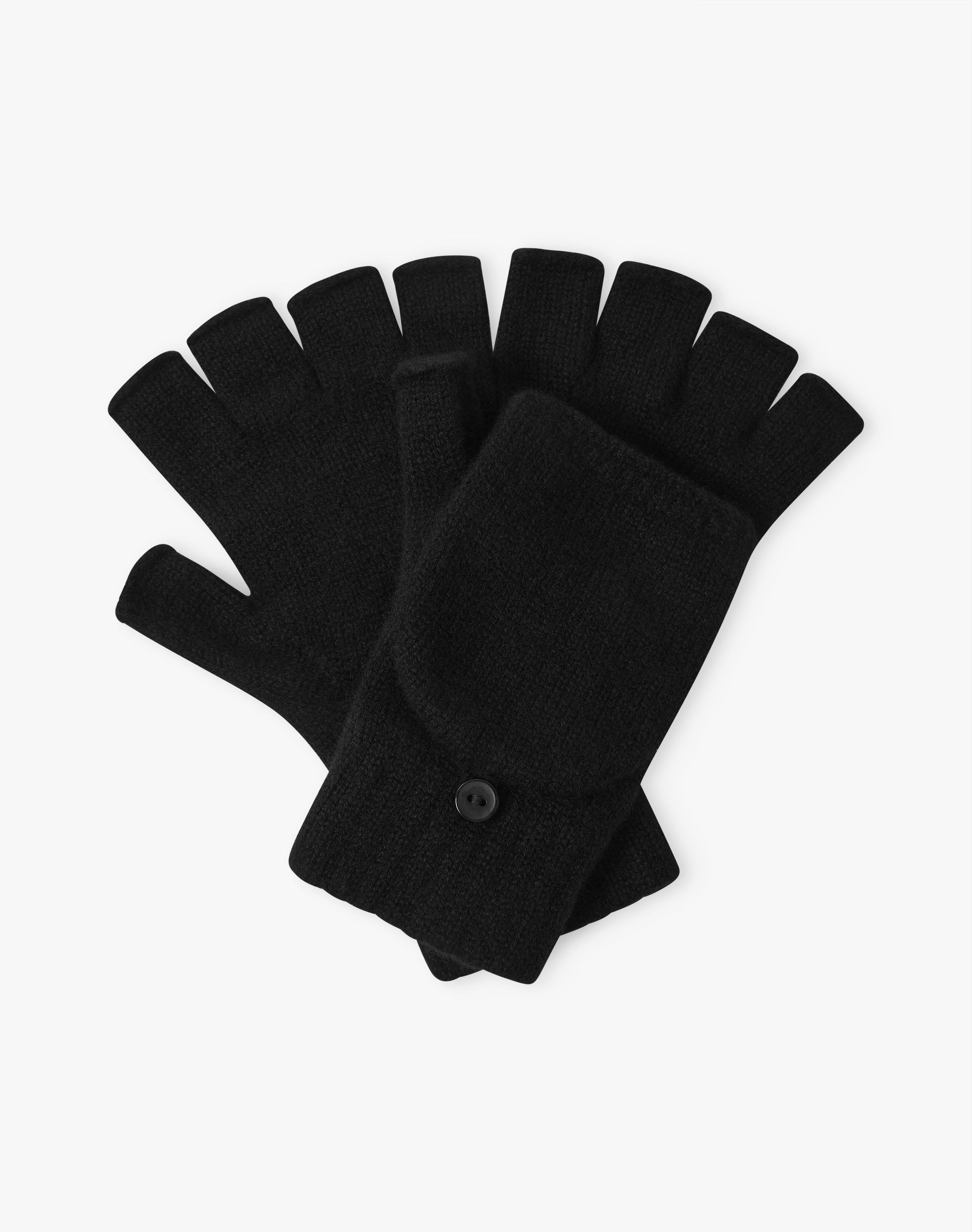 Women's Cashmere Flap Mittens