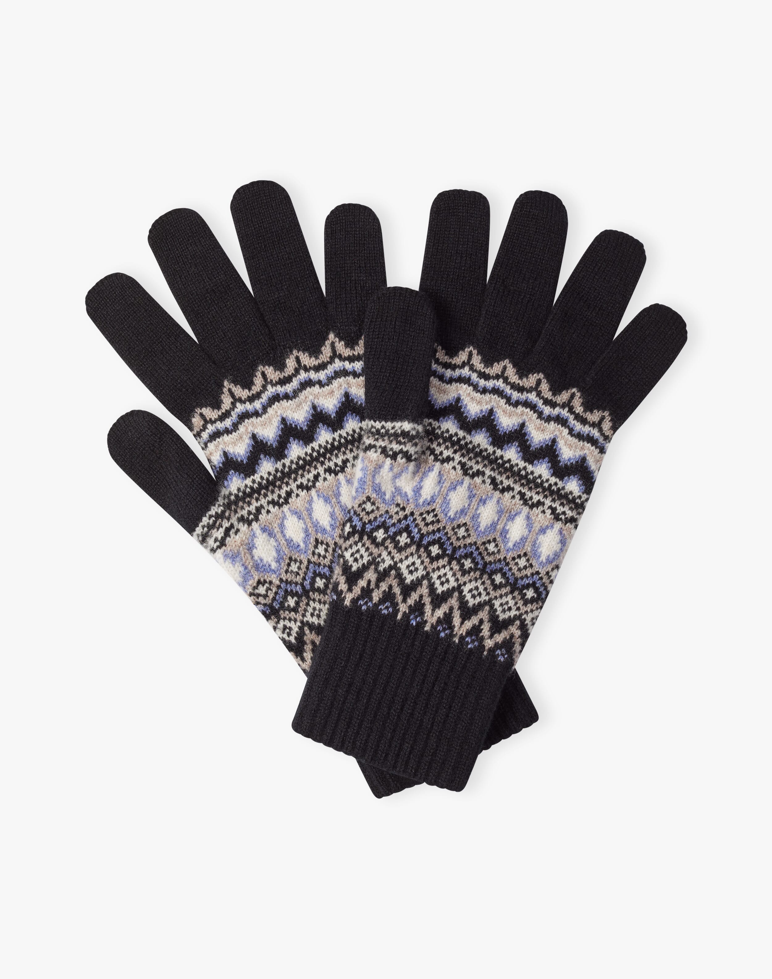 Women's Cashmere Fair Isle Gloves
