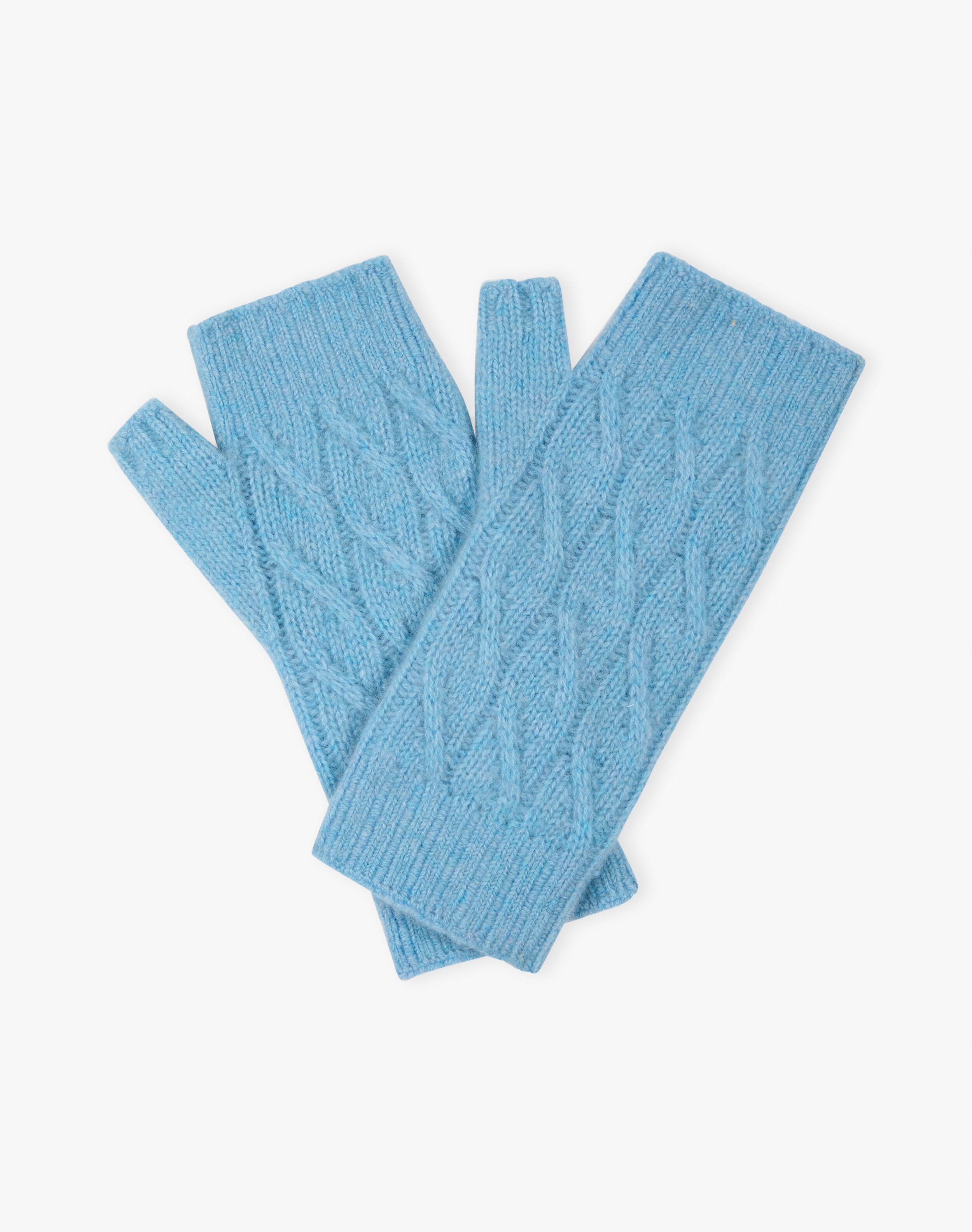 Women's Cashmere Cable Wristwarmers