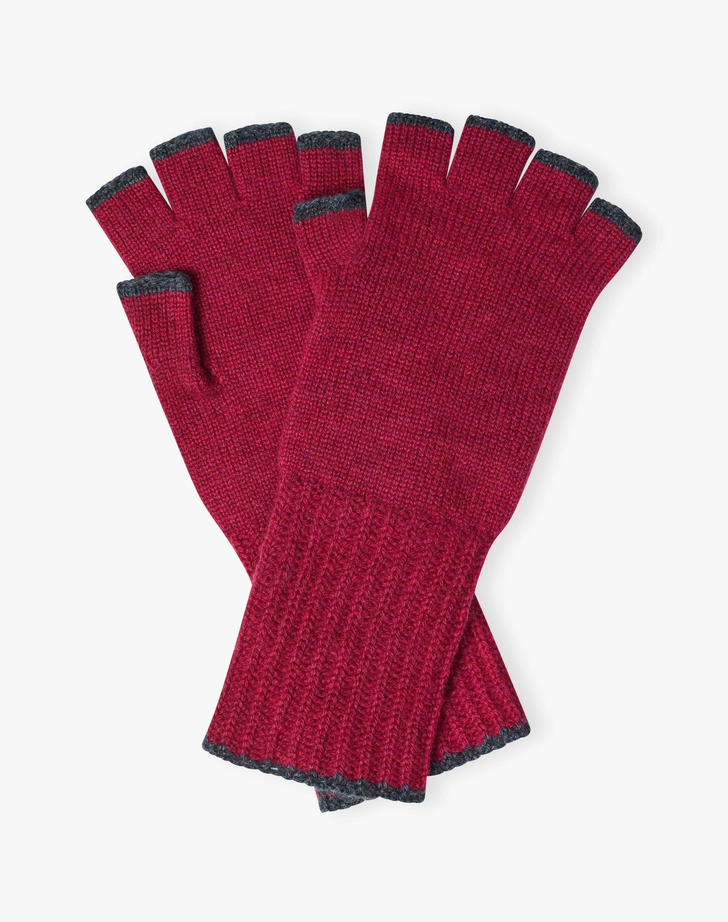 Women's Cashmere Fingerless Gloves