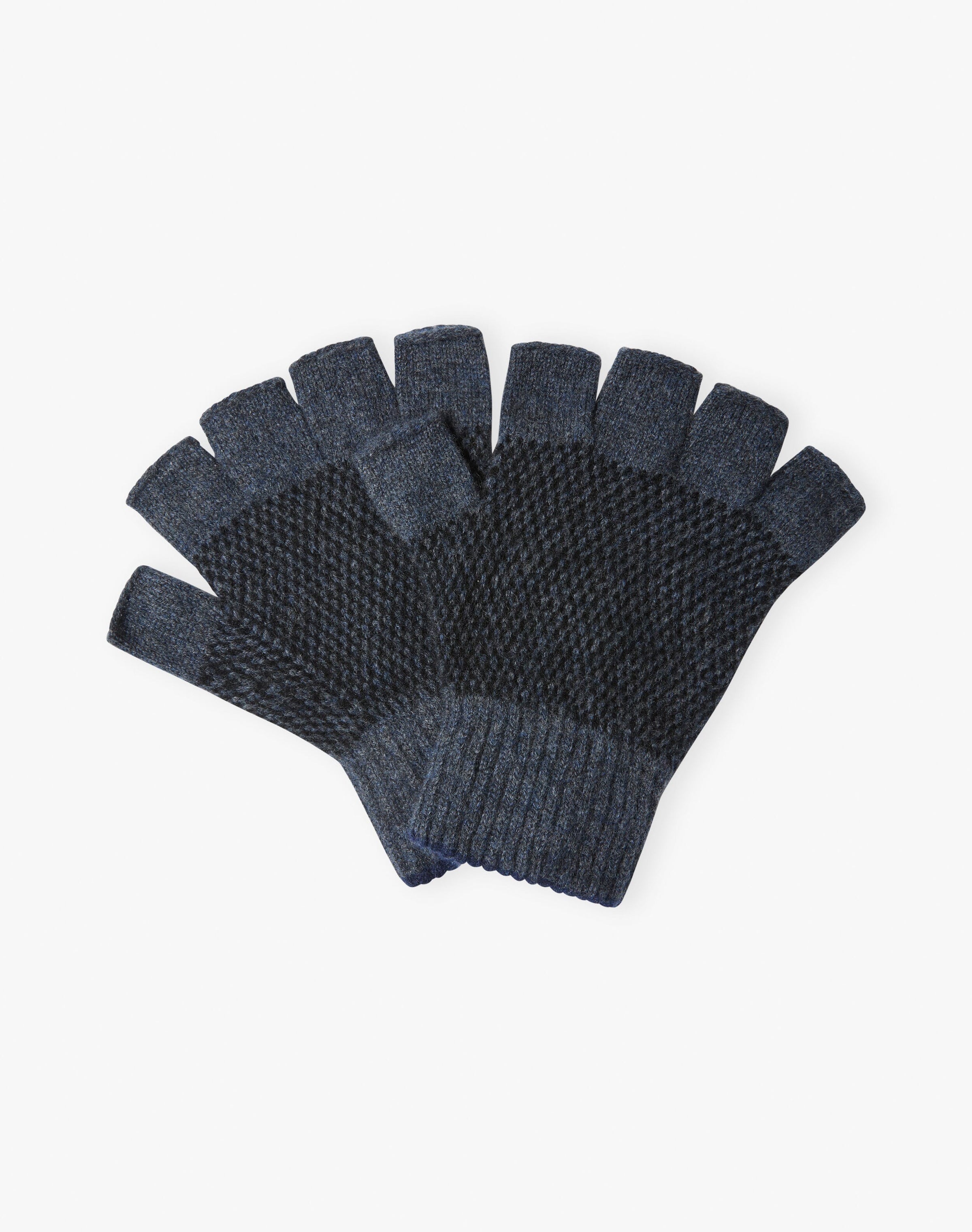 Men's Cashmere Fingerless Gloves