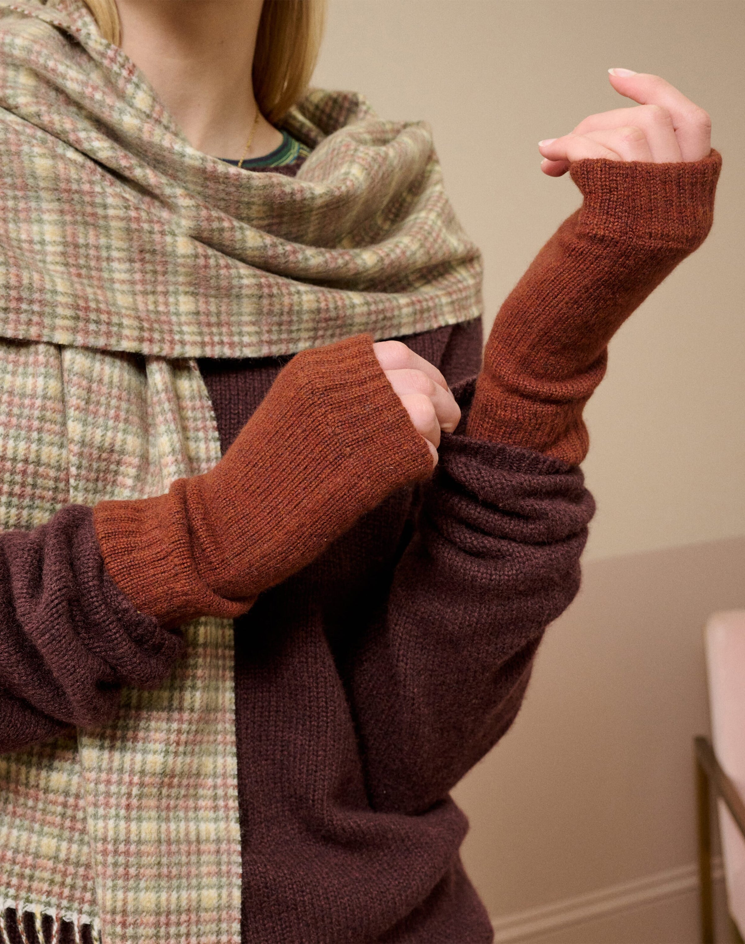 Women's Cashmere Wristwarmers