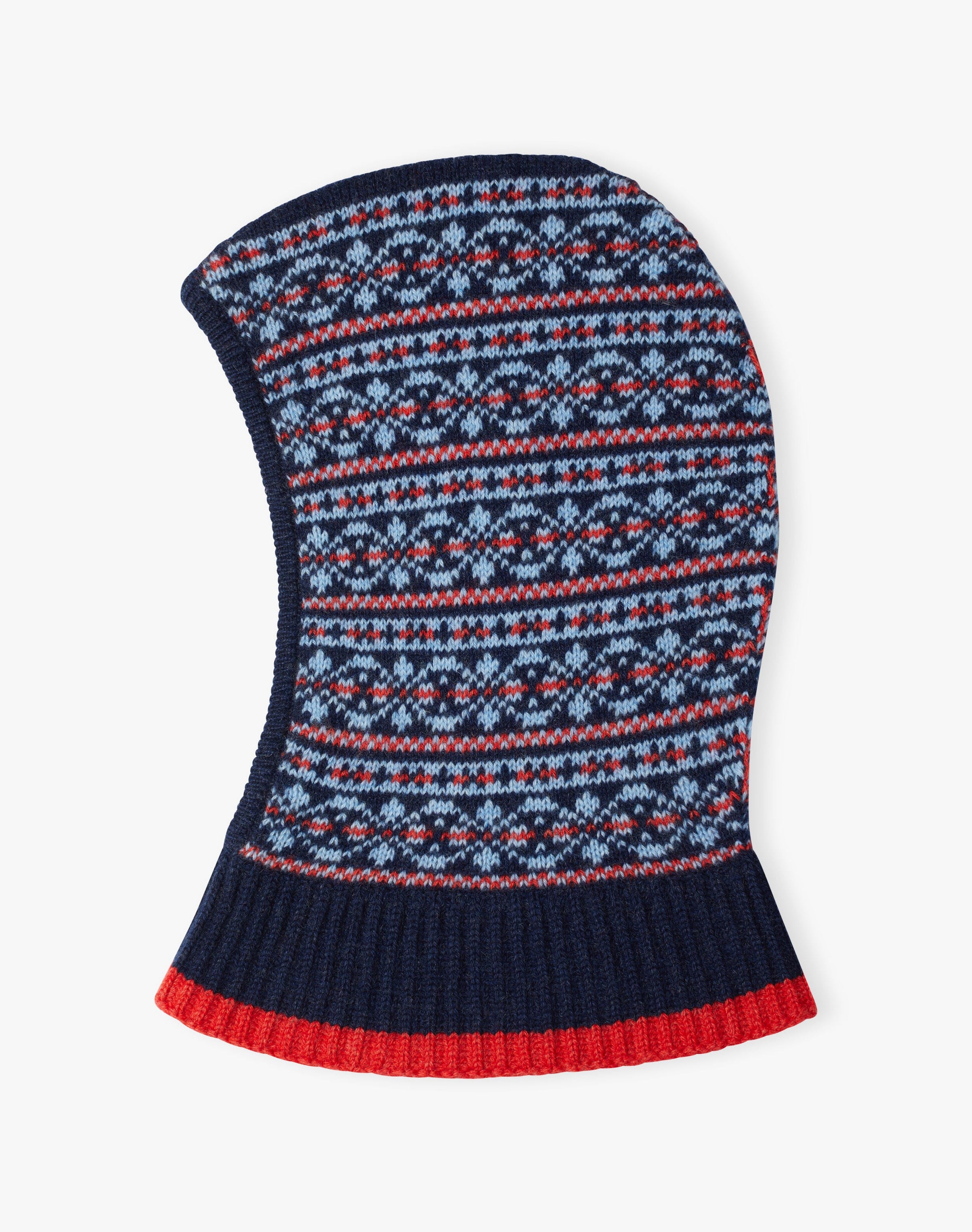 Cashmere Fair Isle Balaclava