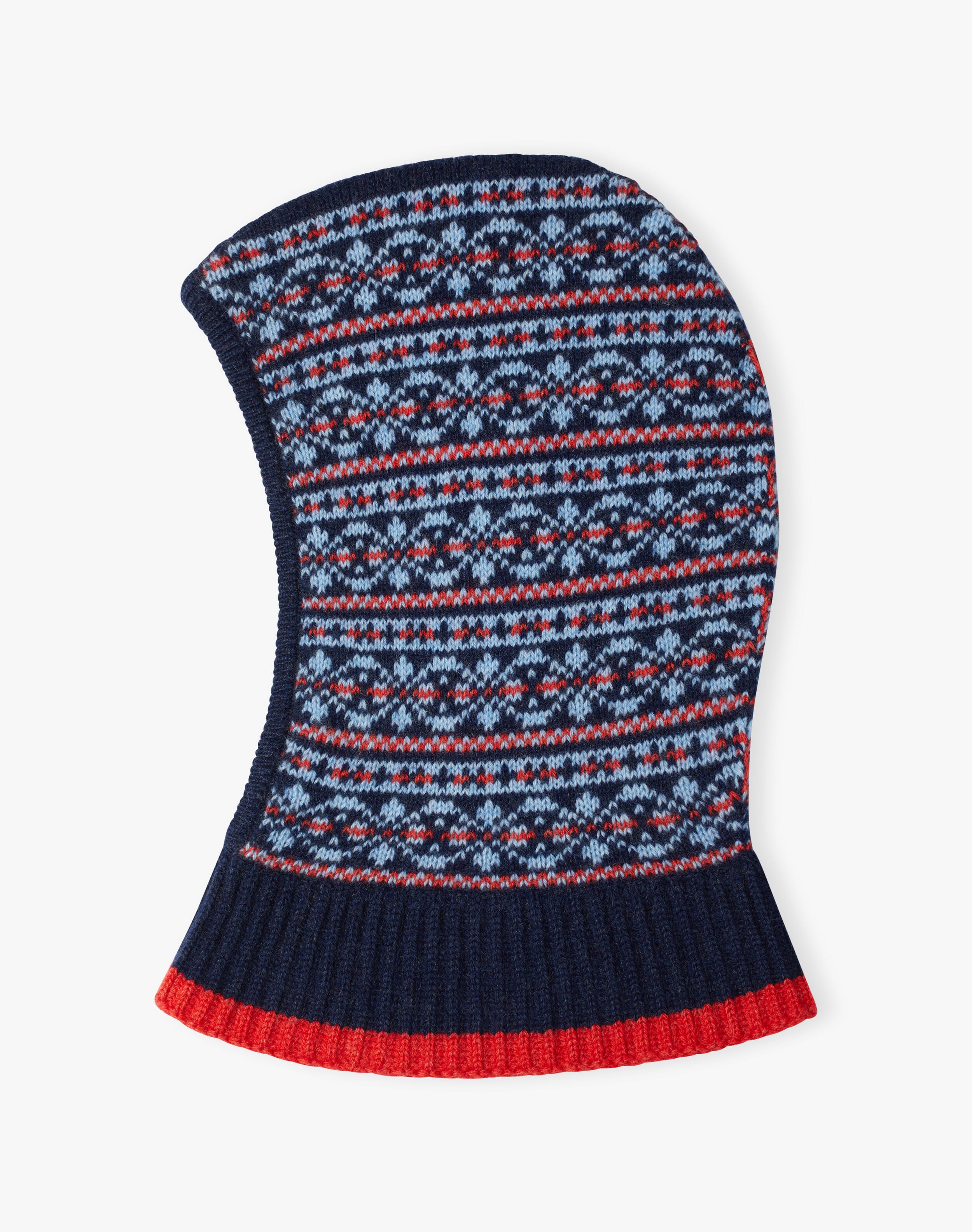 Cashmere Fair Isle Balaclava