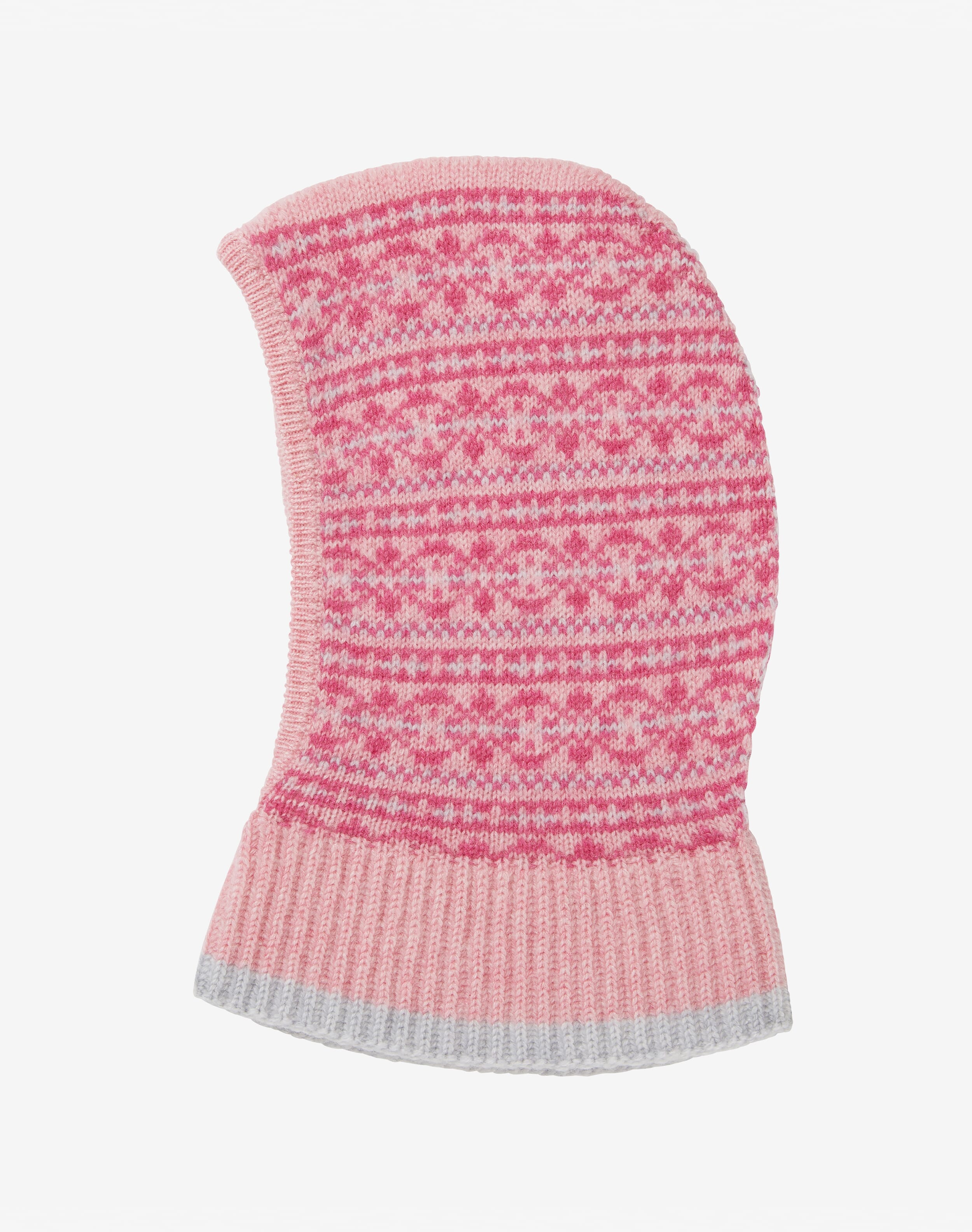 Cashmere Fair Isle Balaclava