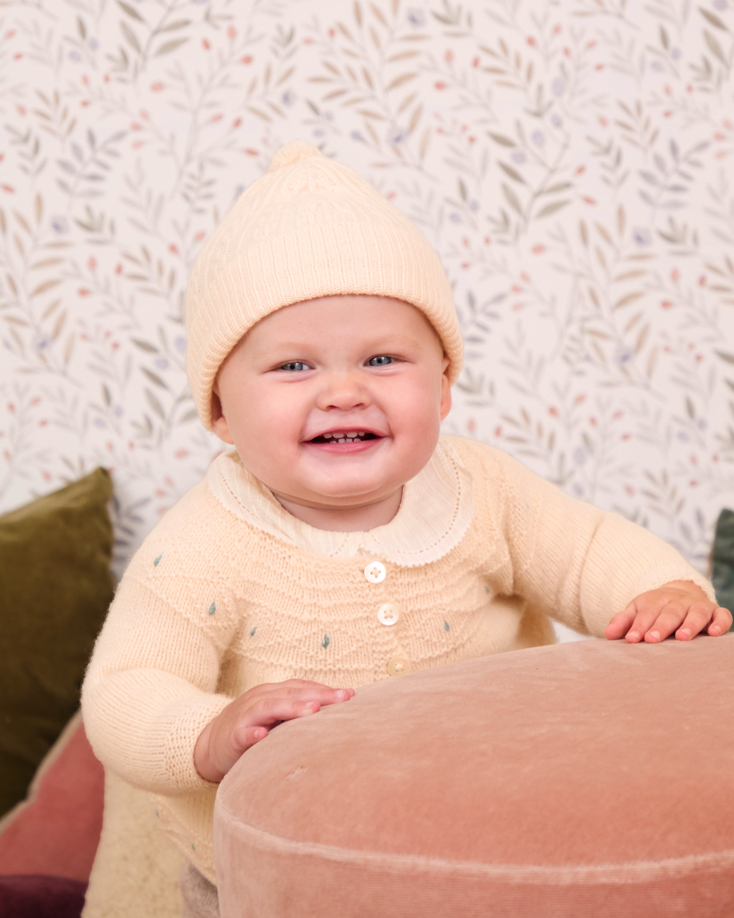 Cashmere Pom Pom Hat