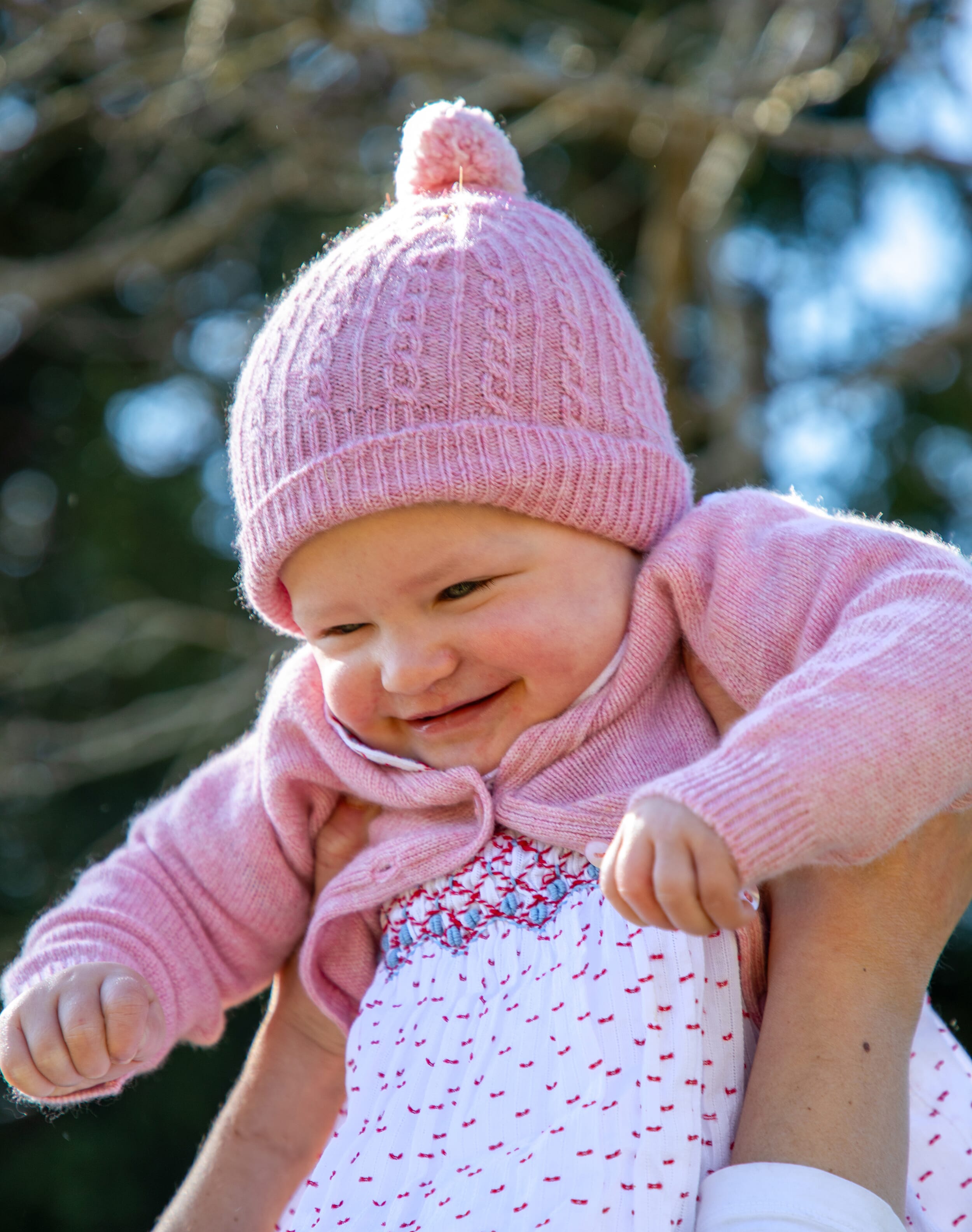 Cashmere Pom Pom Hat