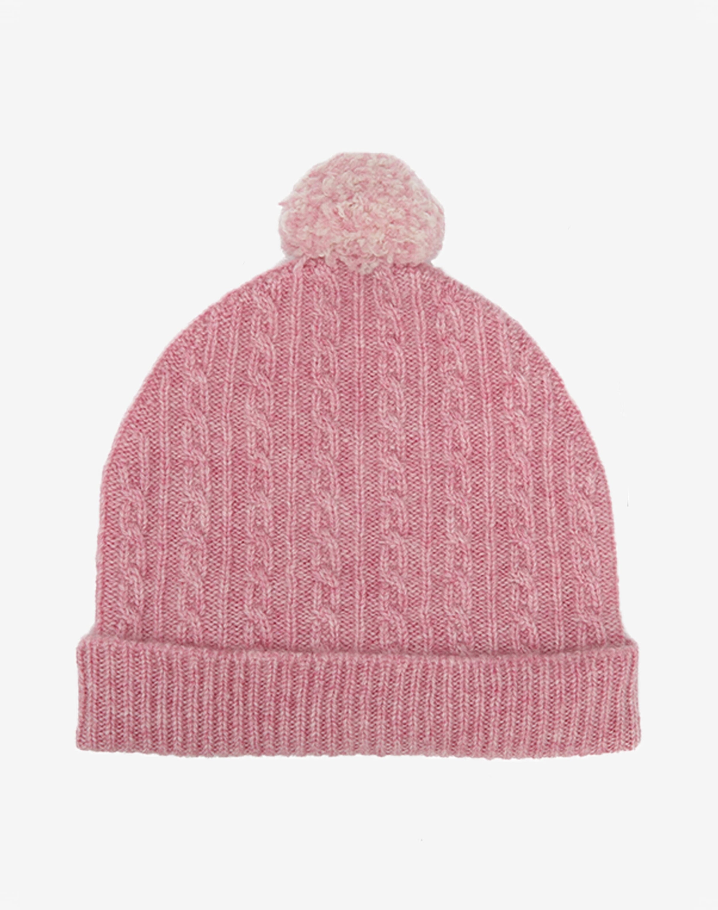 Cashmere Pom Pom Hat