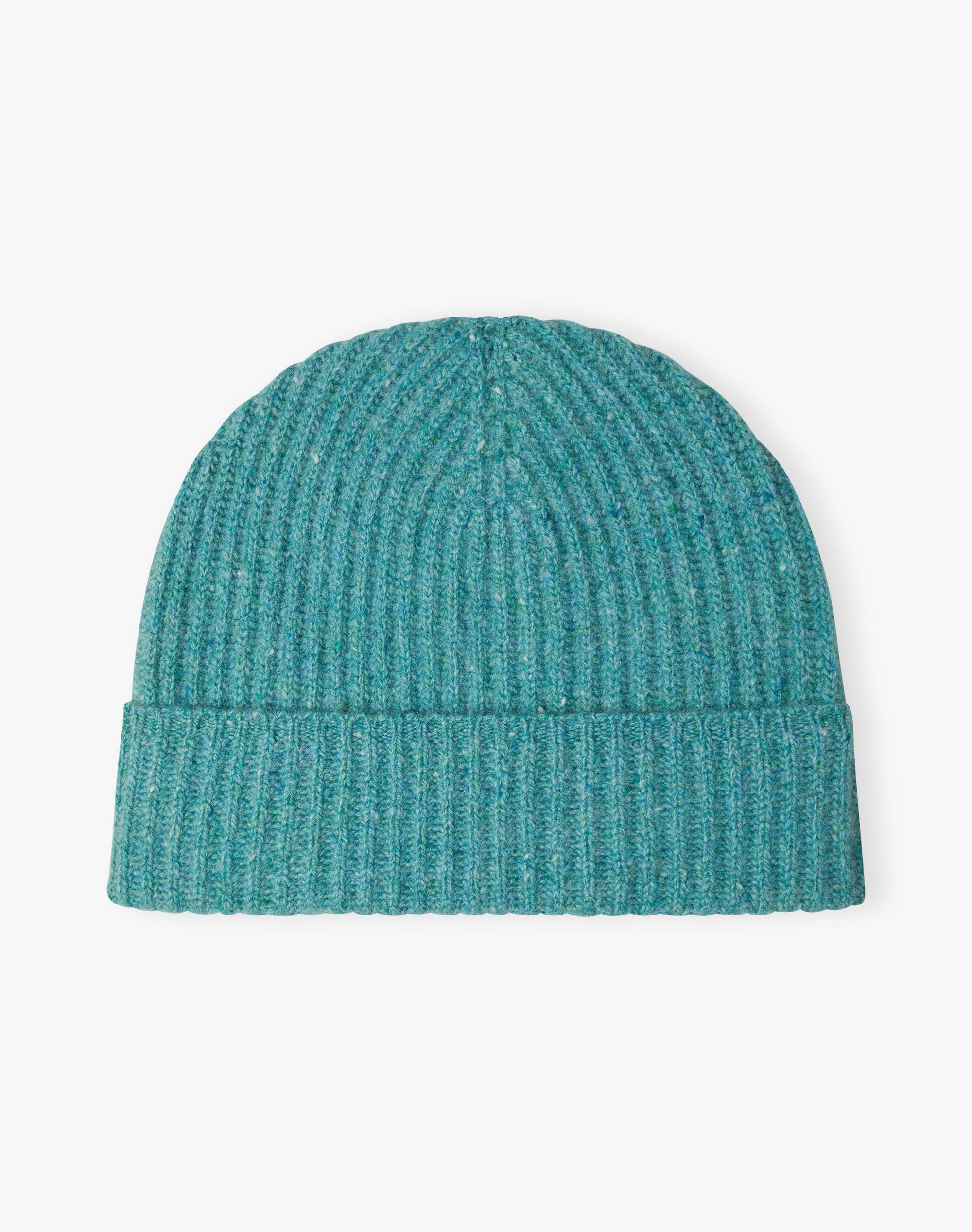 Cashmere Donegal Ribbed Hat