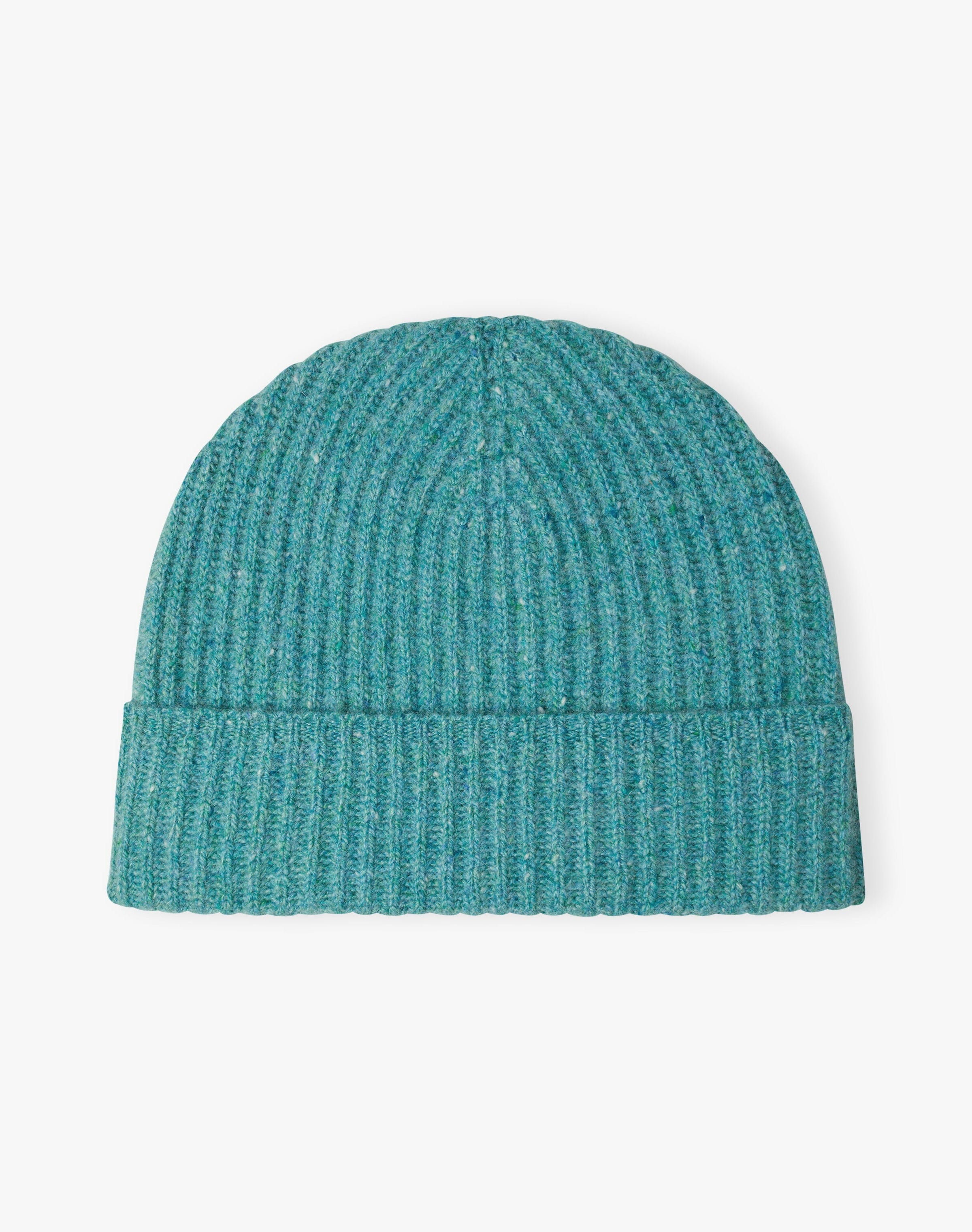Cashmere Donegal Ribbed Hat