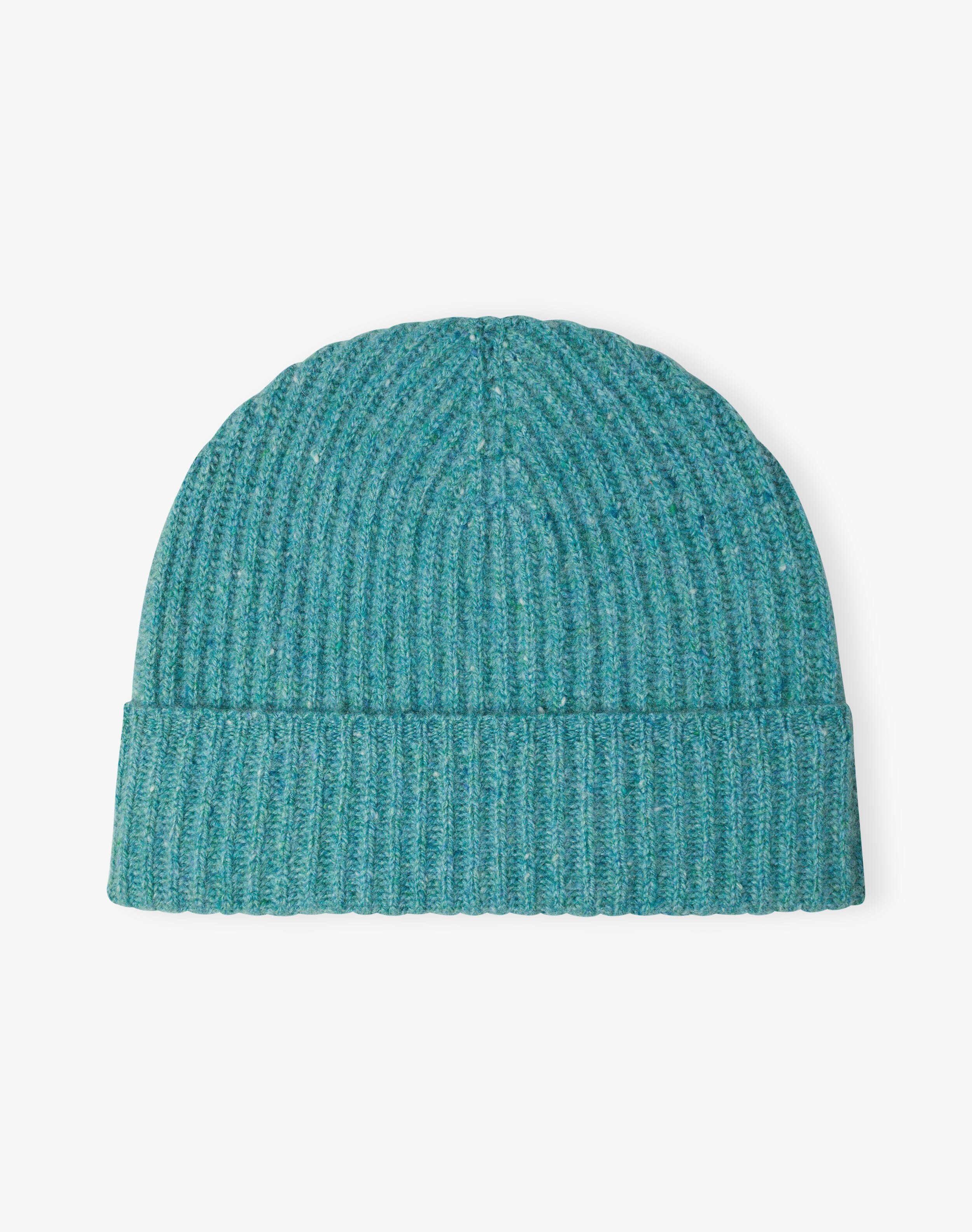 Cashmere Donegal Ribbed Hat