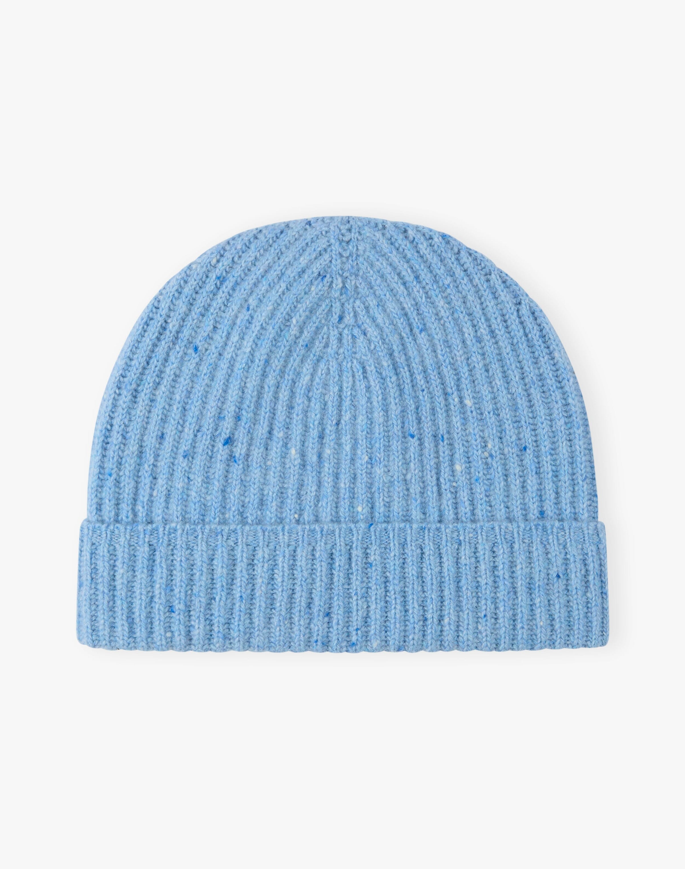 Cashmere Donegal Ribbed Hat