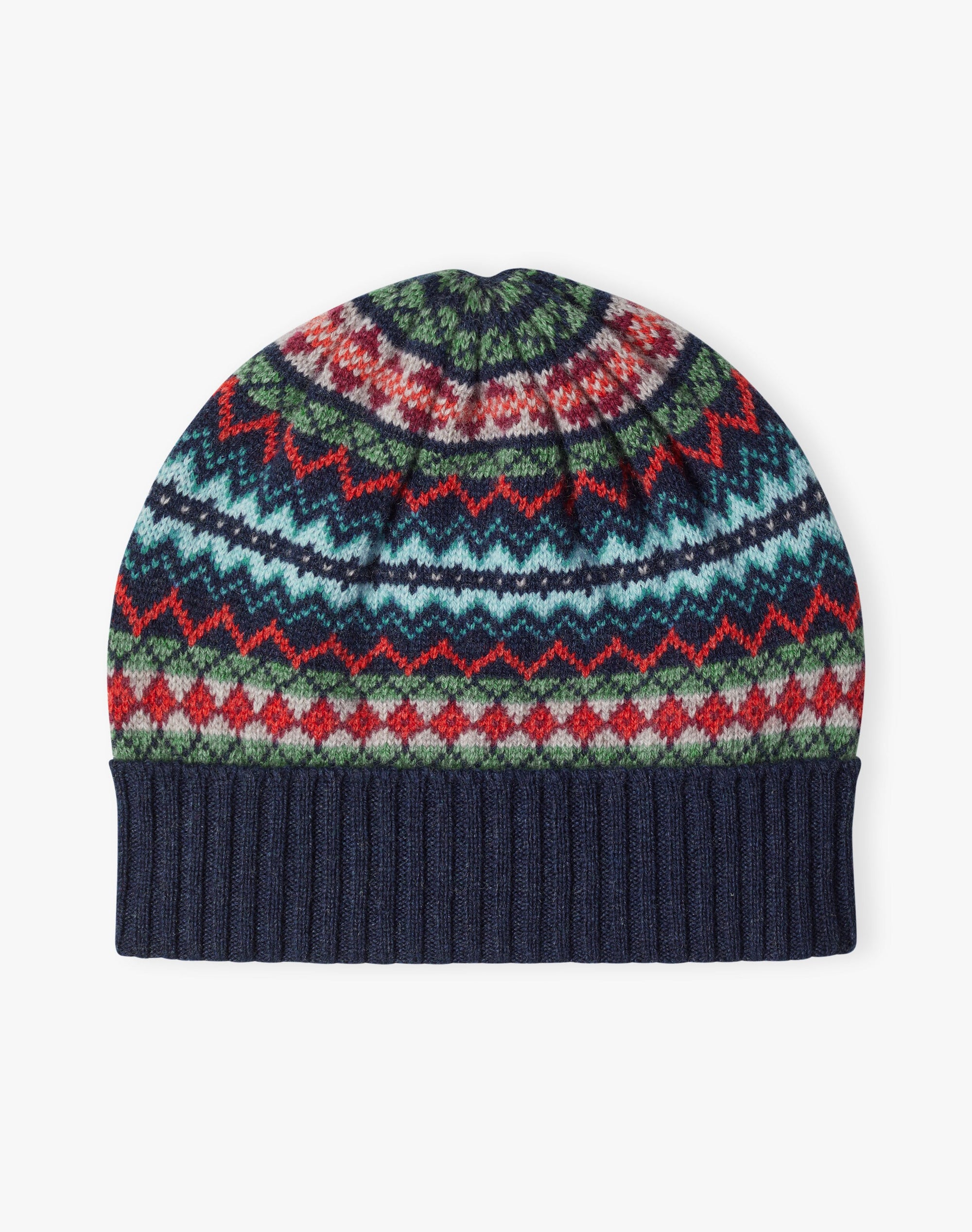 Cashmere Folk Beanie