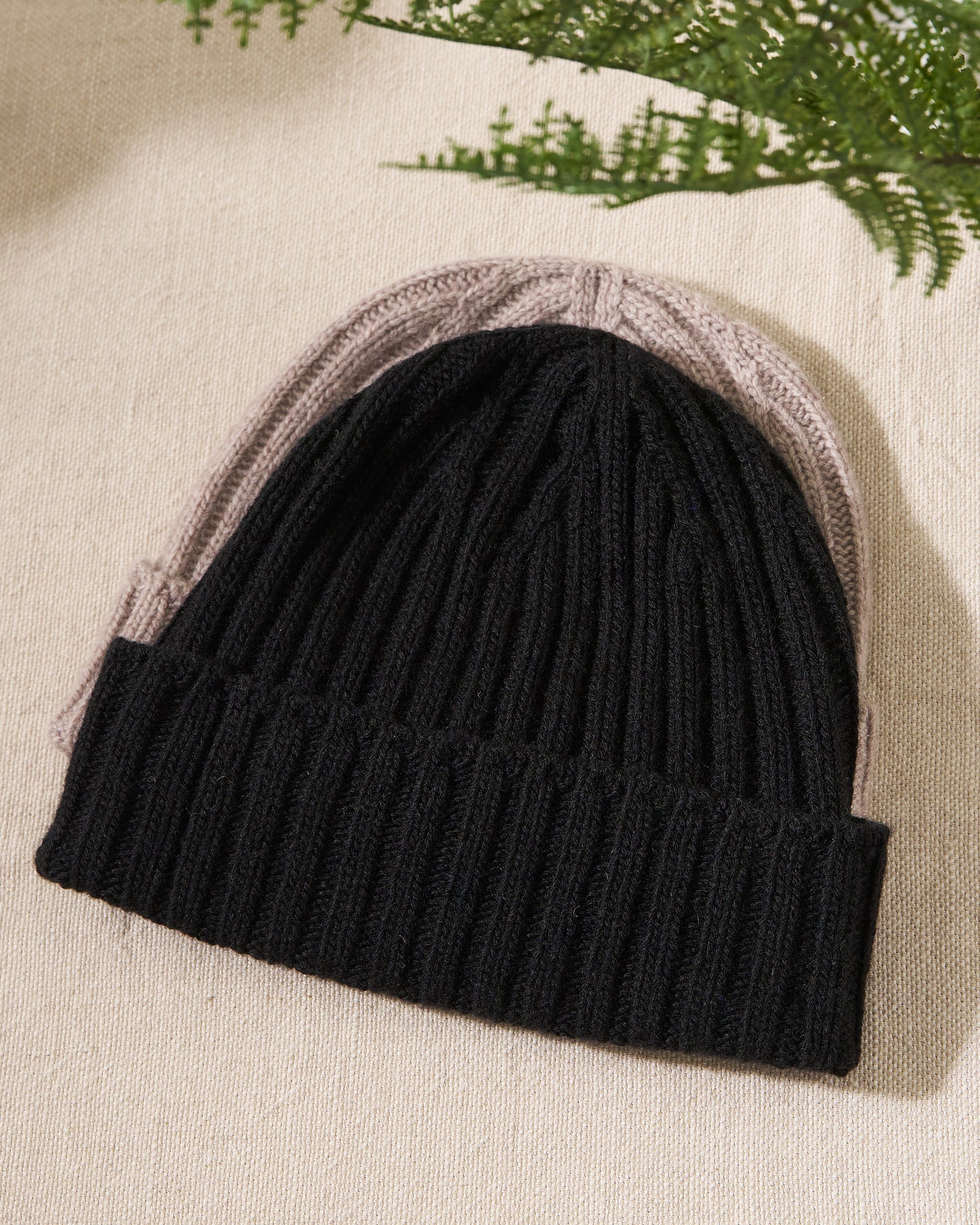 Cashmere Ribbed Hat