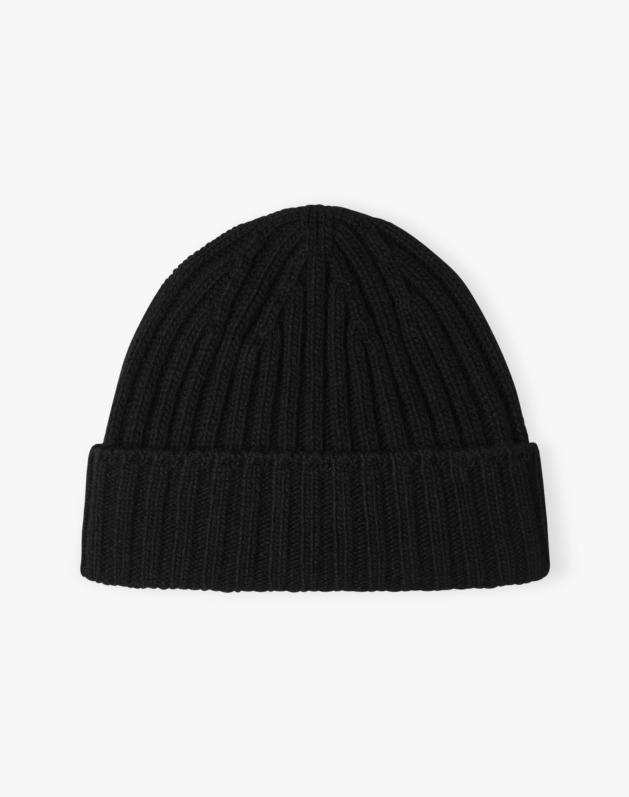 Cashmere Ribbed Hat