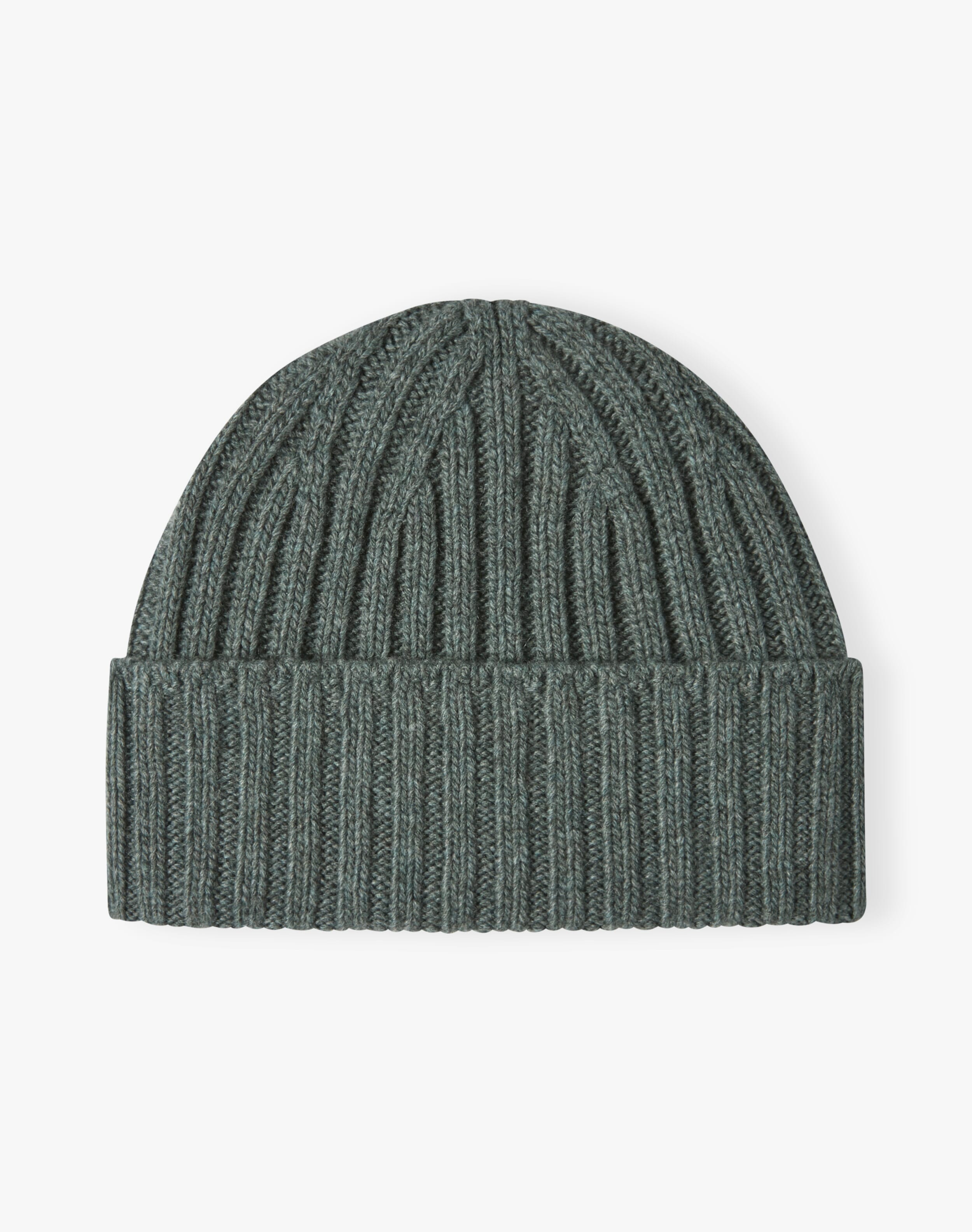 Cashmere Ribbed Hat
