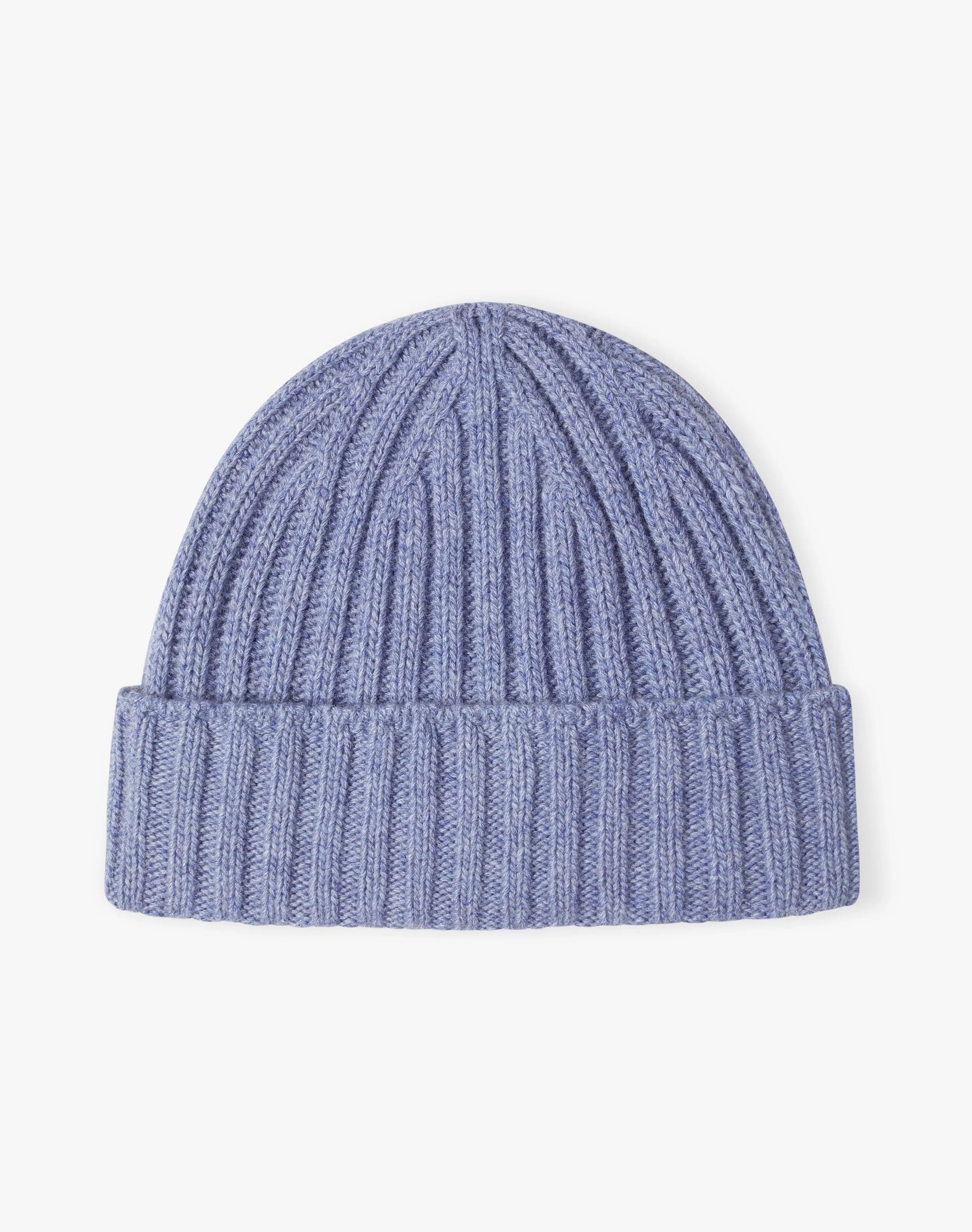 Cashmere Ribbed Hat