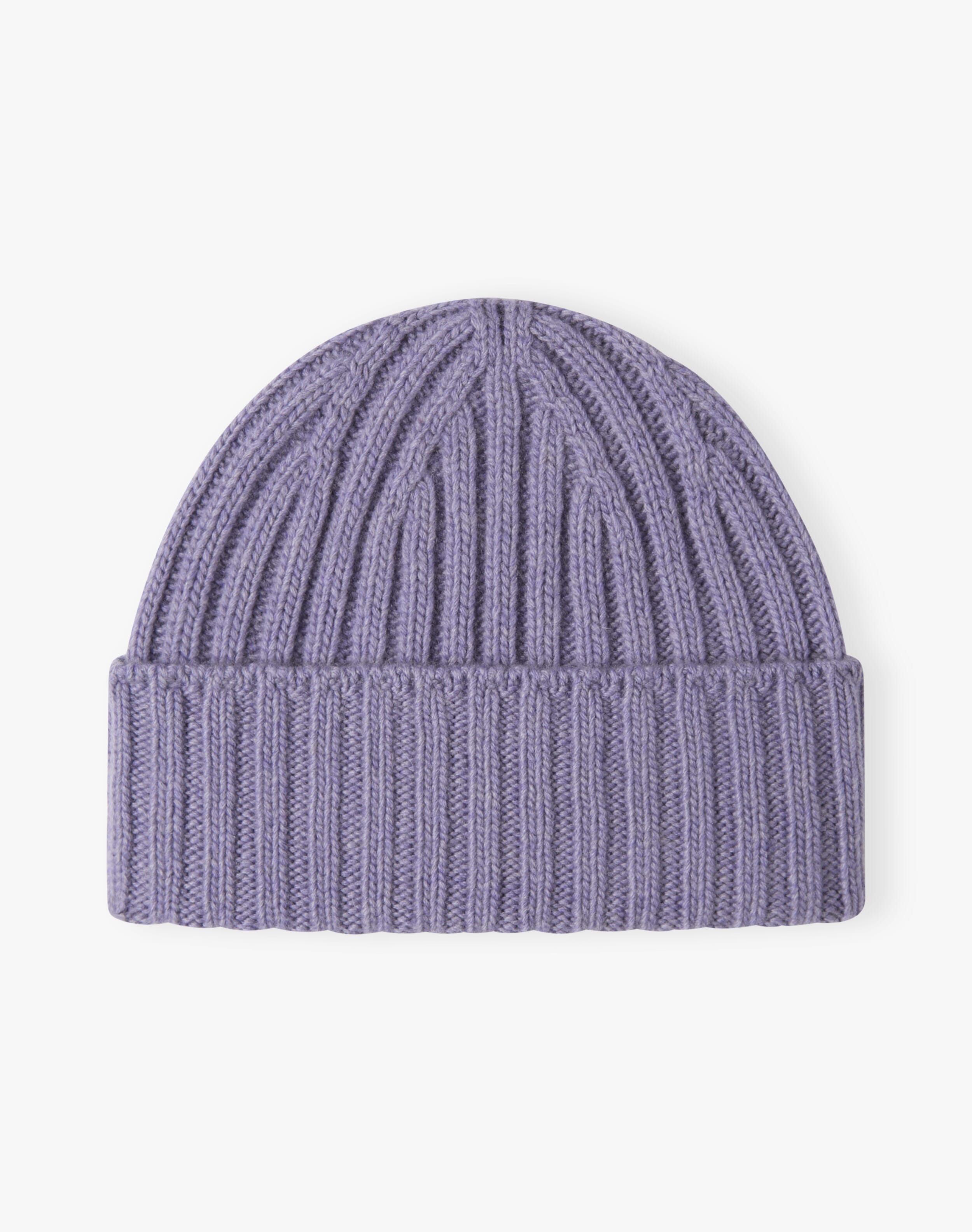Cashmere Ribbed Hat