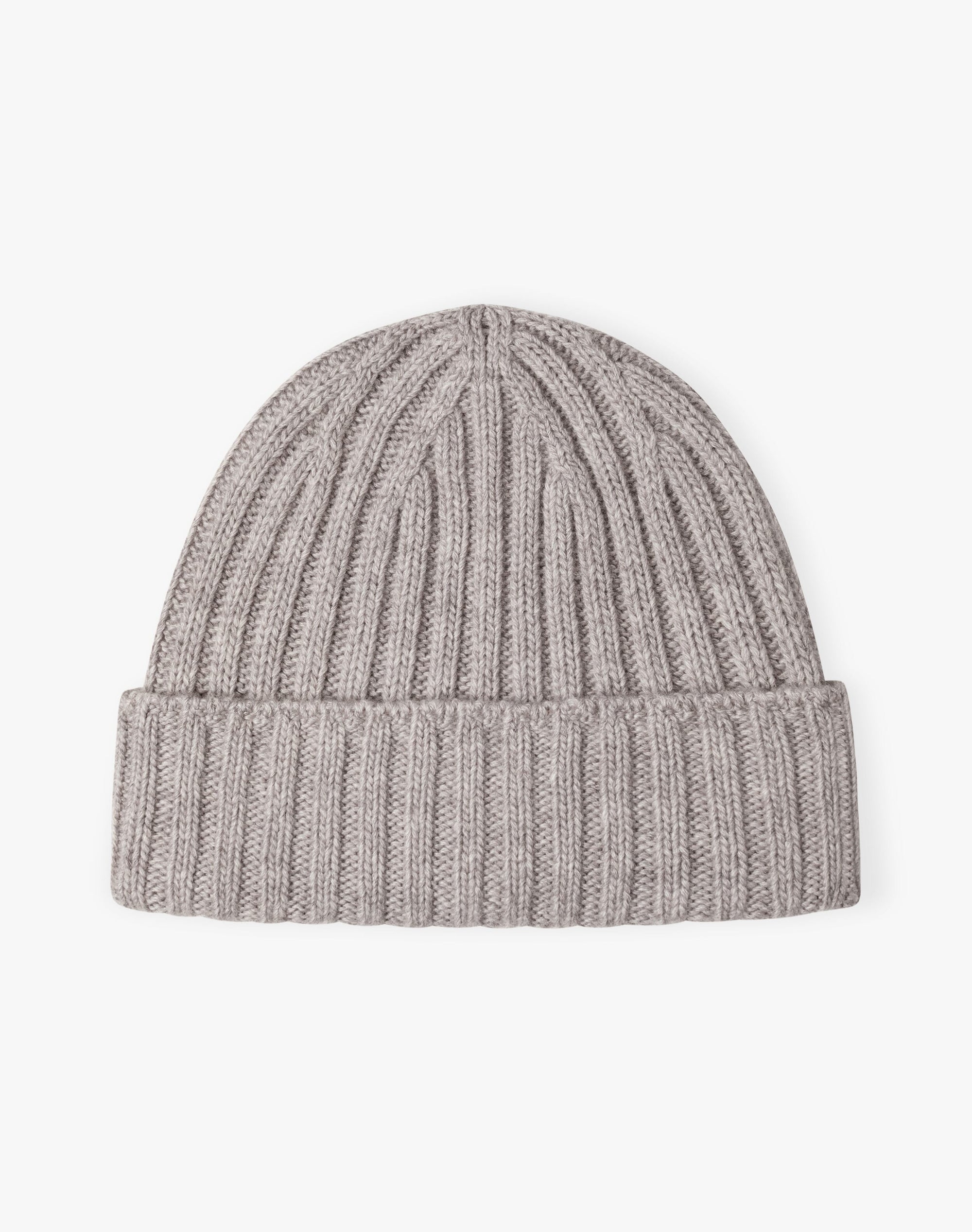 Cashmere Ribbed Hat