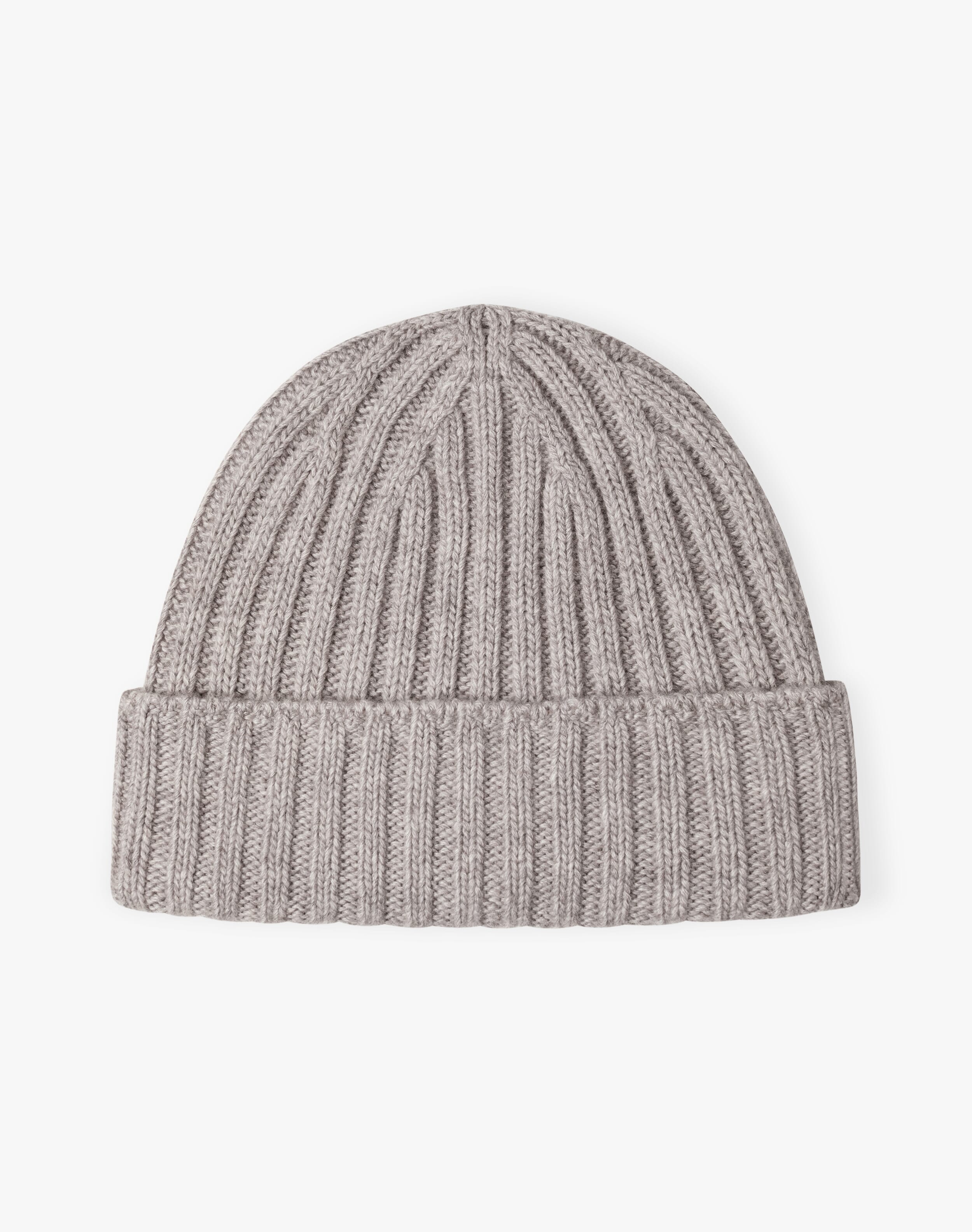 Cashmere Ribbed Hat
