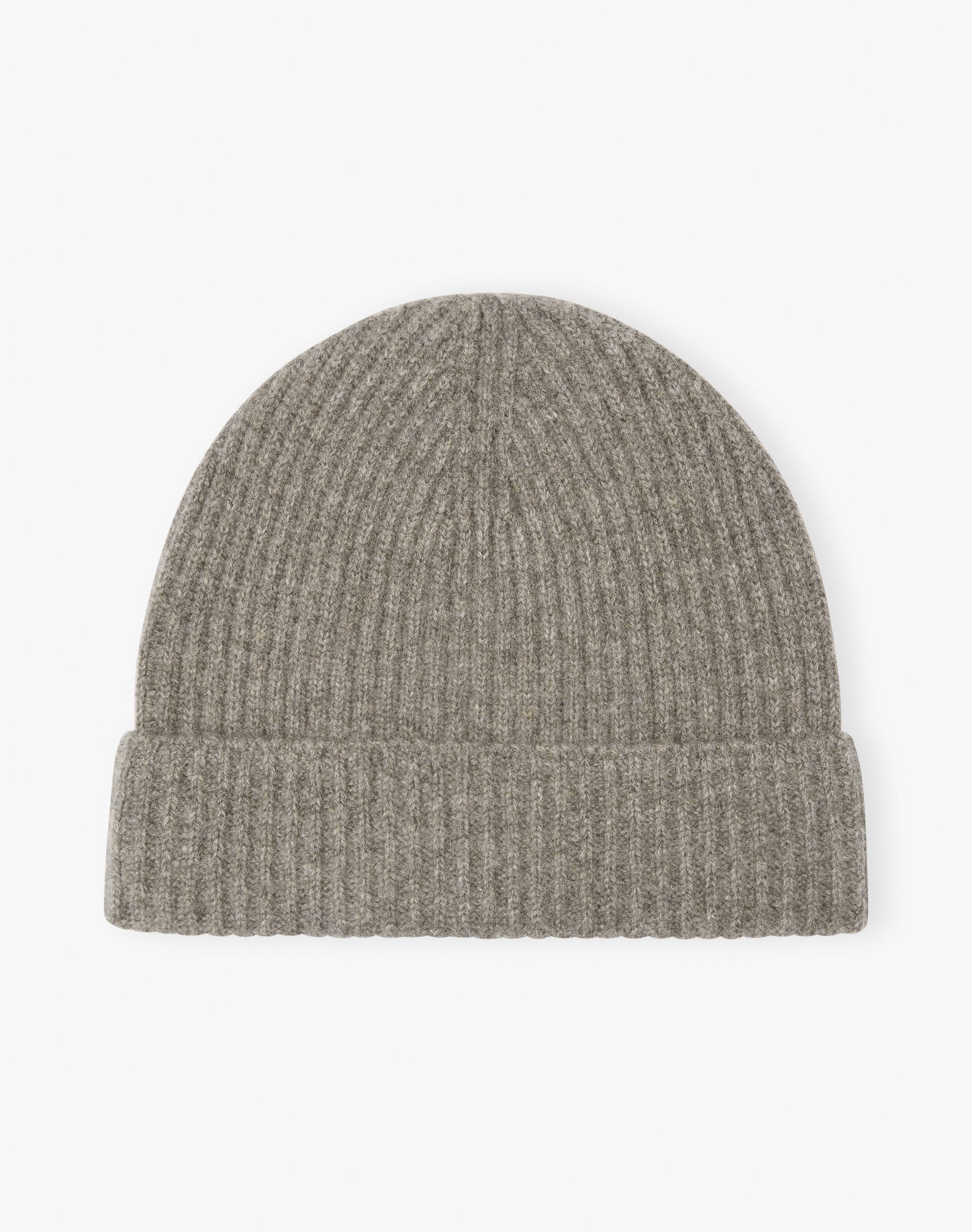 Cashmere Ribbed Hat