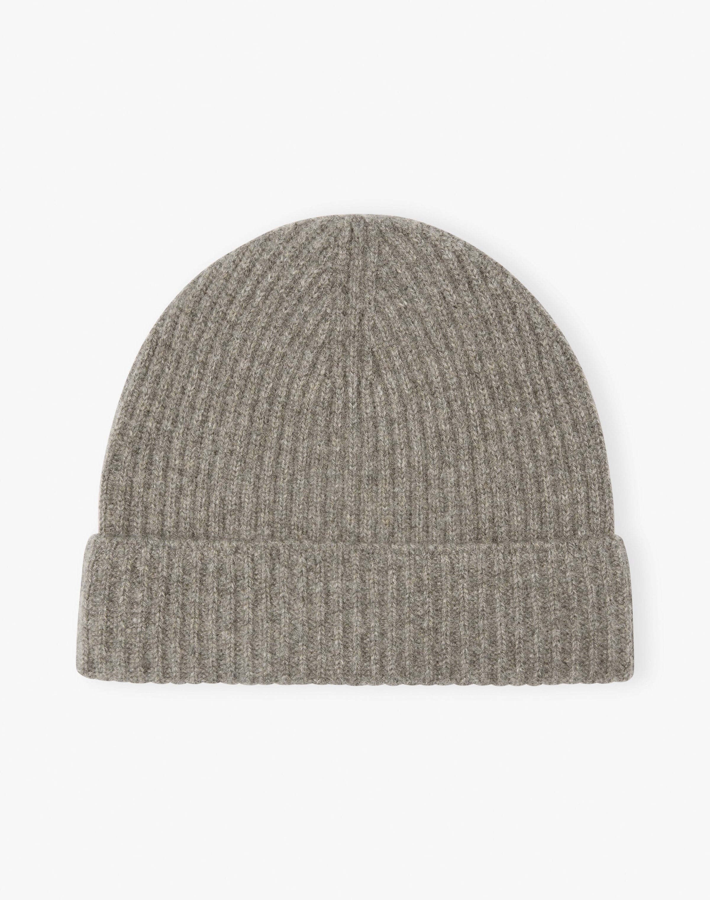 Cashmere Ribbed Hat