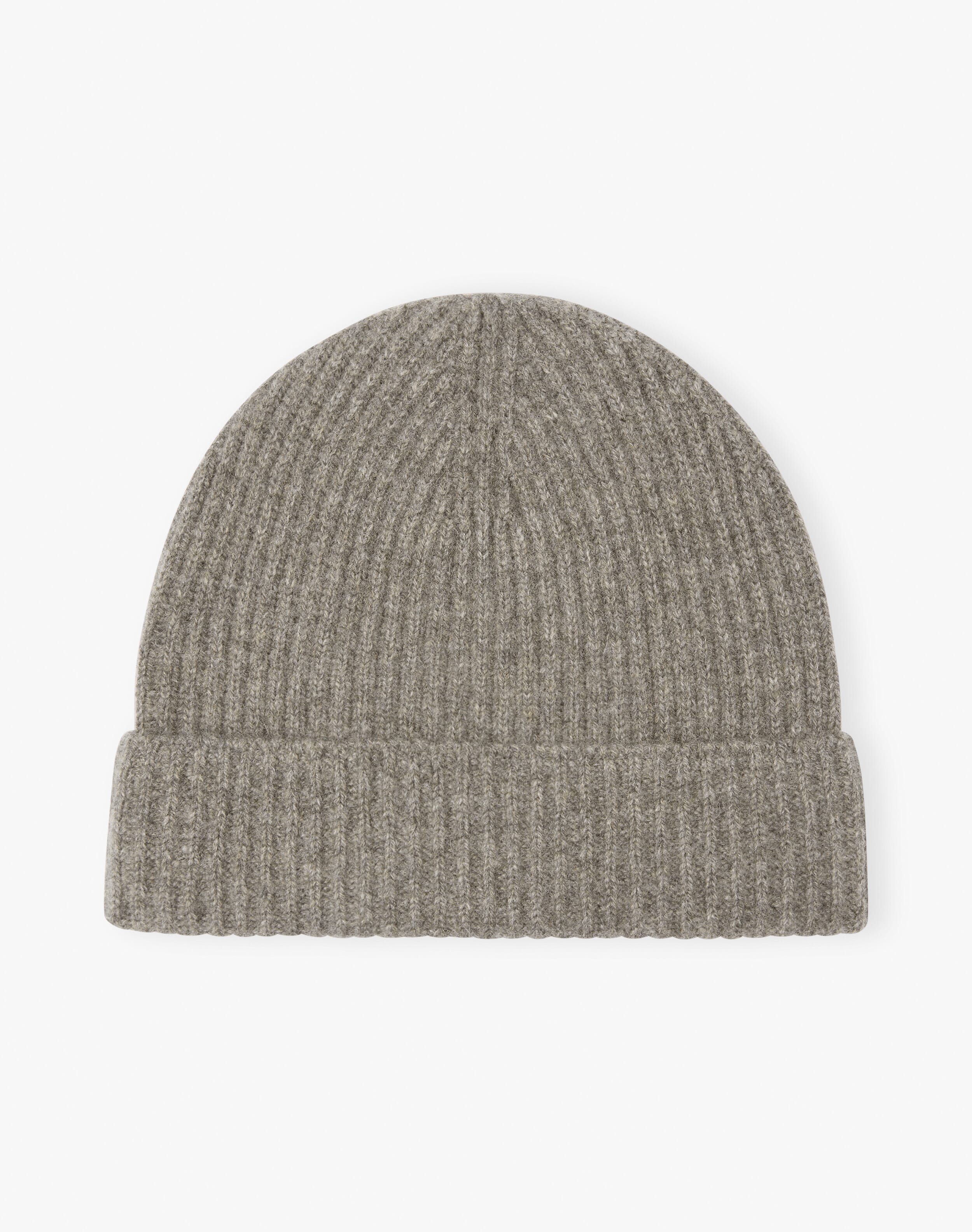 Cashmere Ribbed Hat