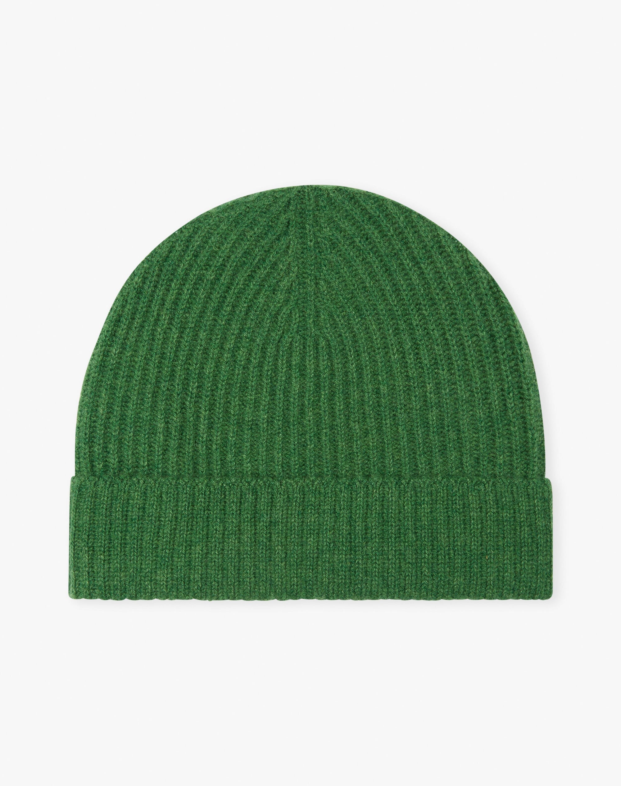 Cashmere Ribbed Hat