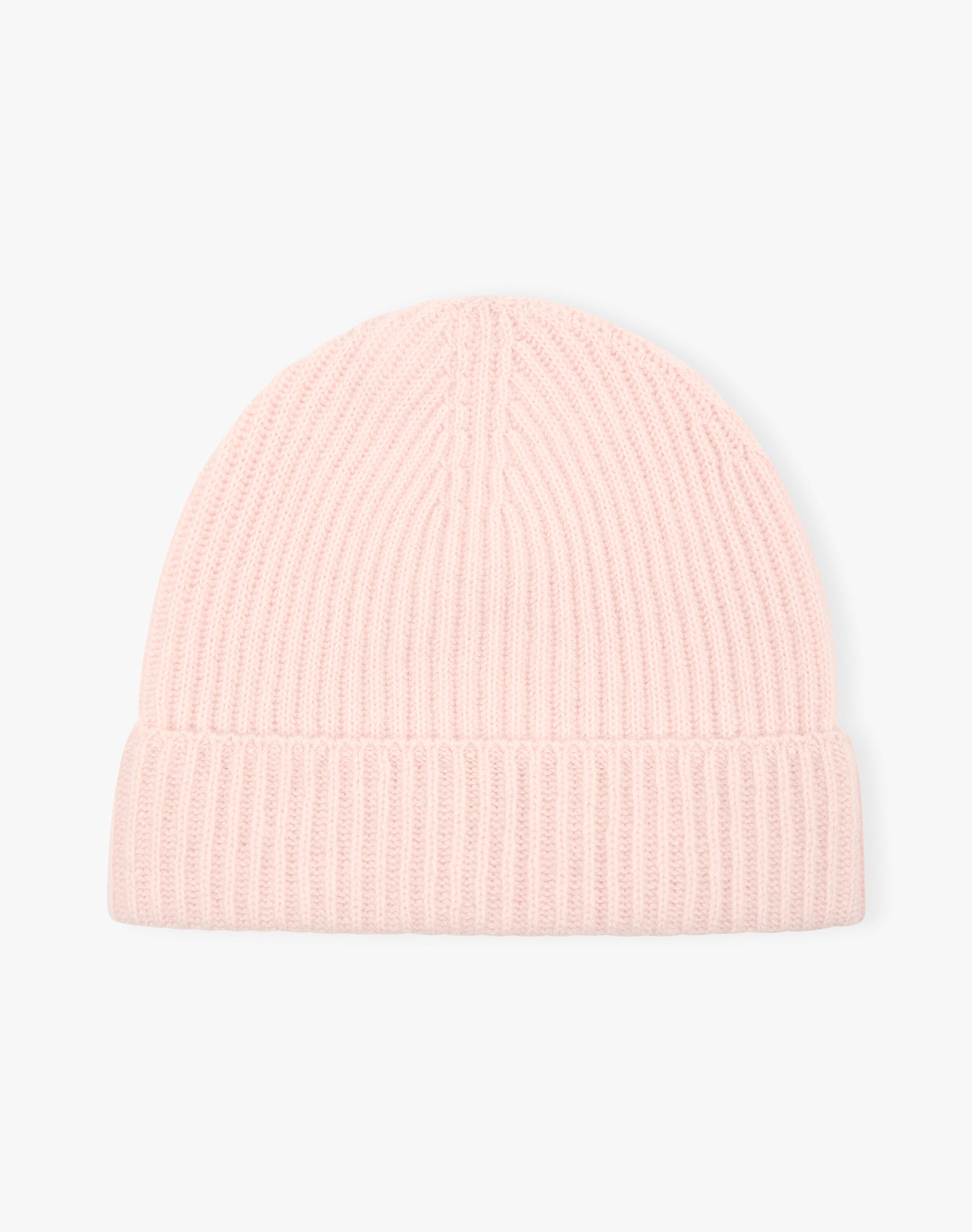 Cashmere Ribbed Hat