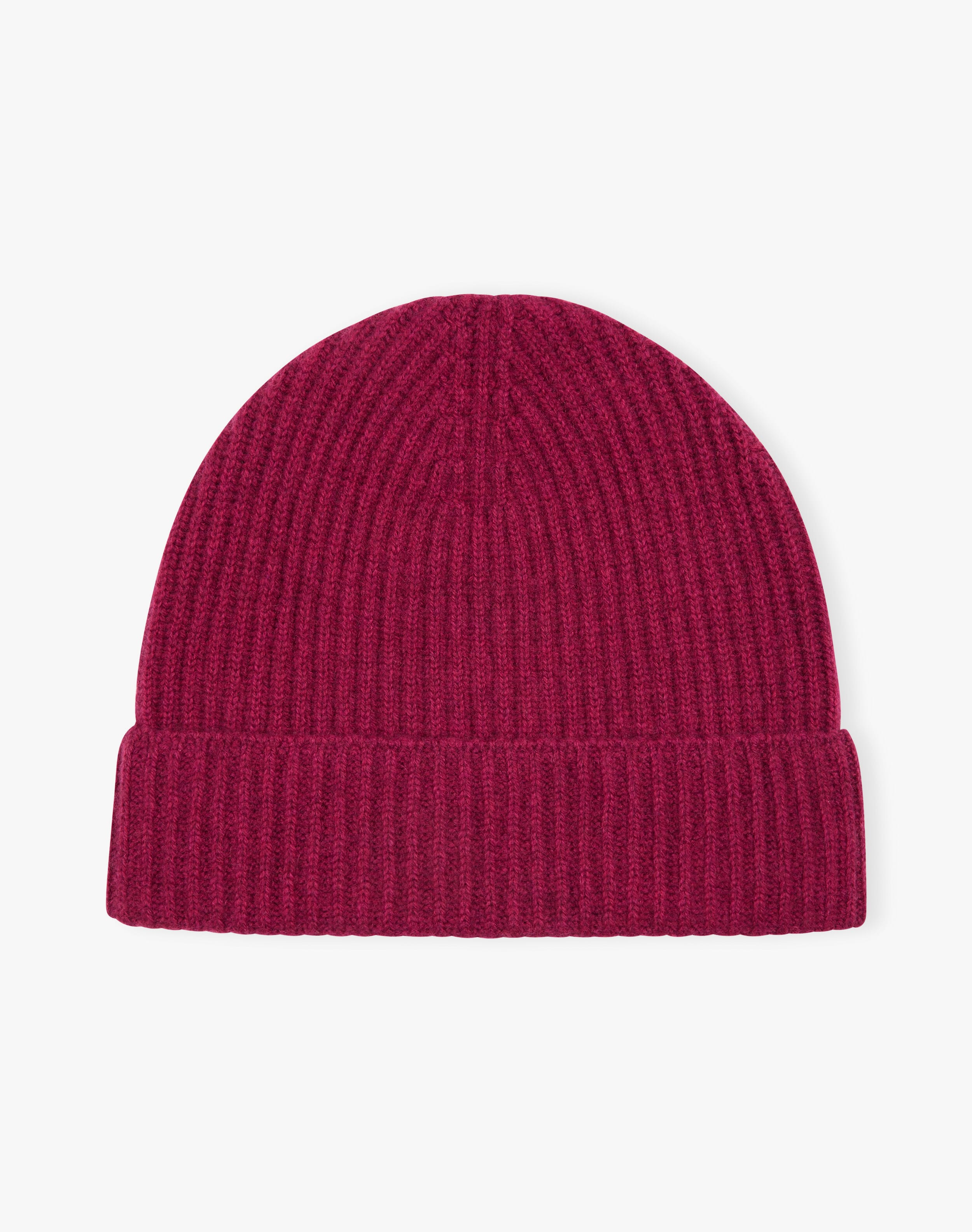 Cashmere Ribbed Hat