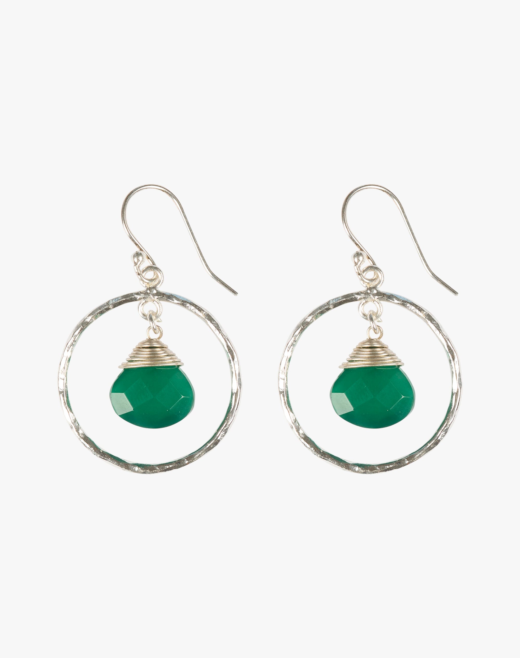 Pendant & Hoop Earrings