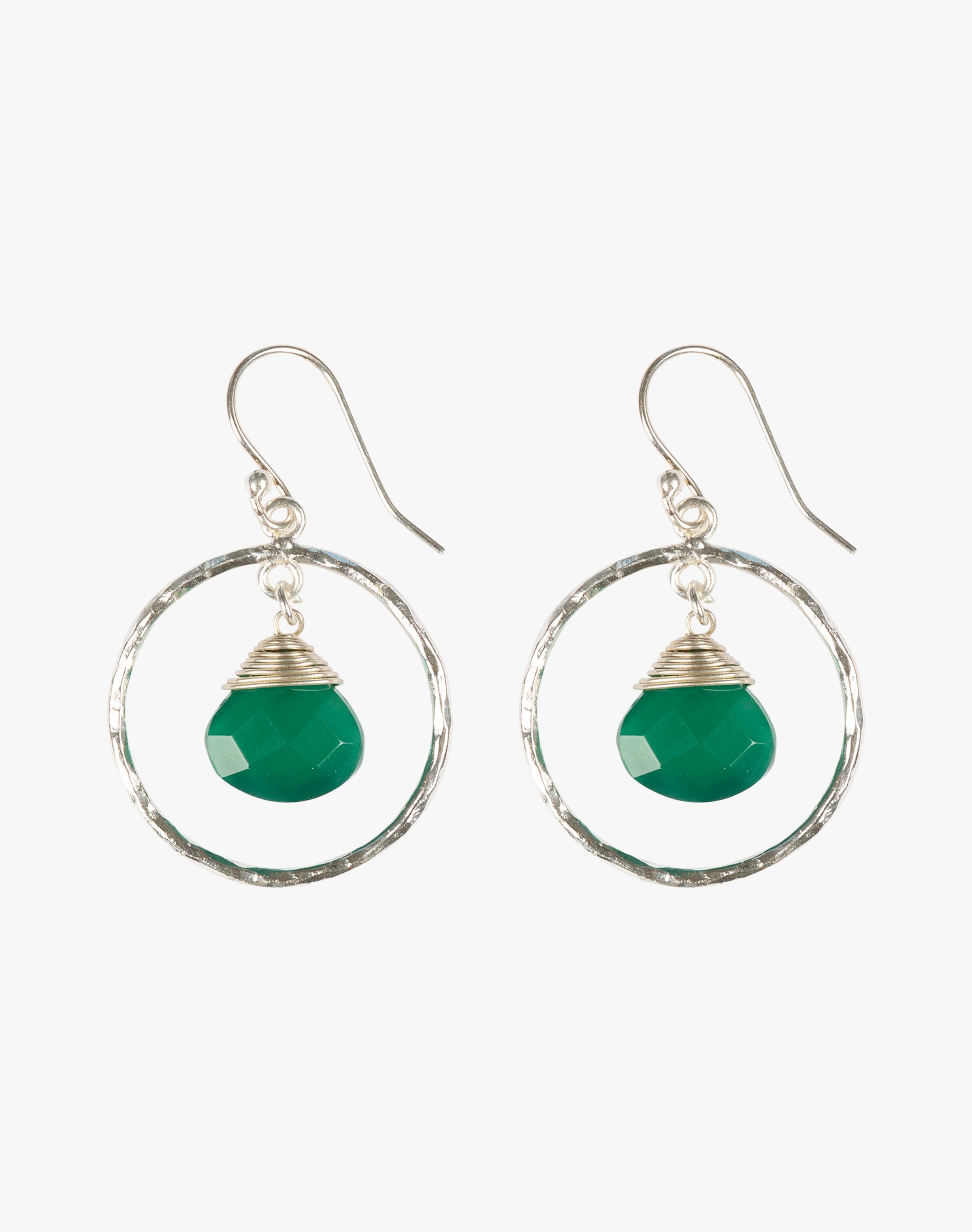 Pendant & Hoop Earrings