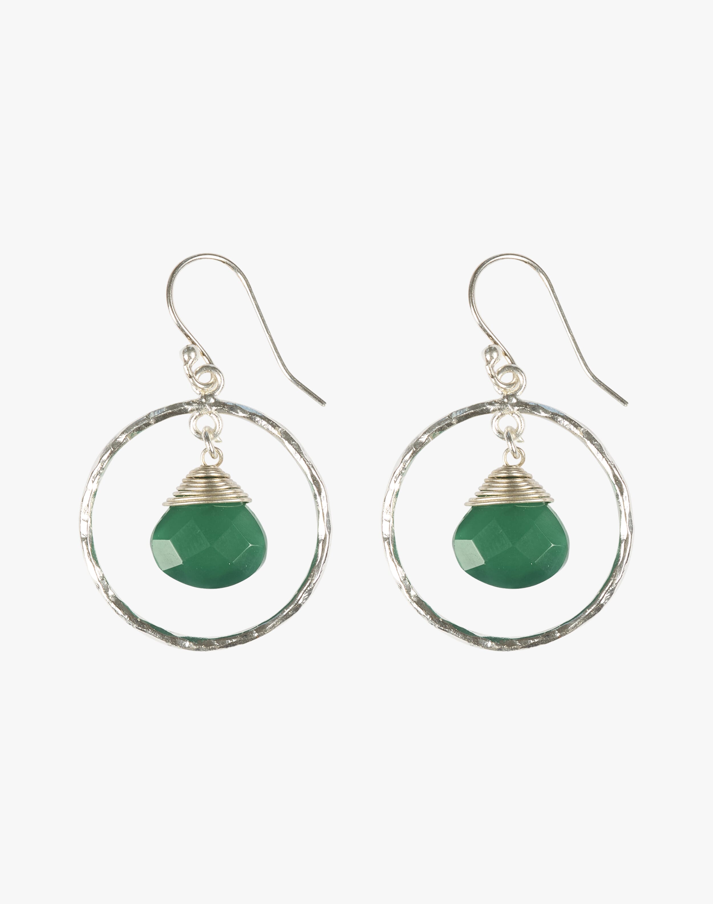 Pendant & Hoop Earrings