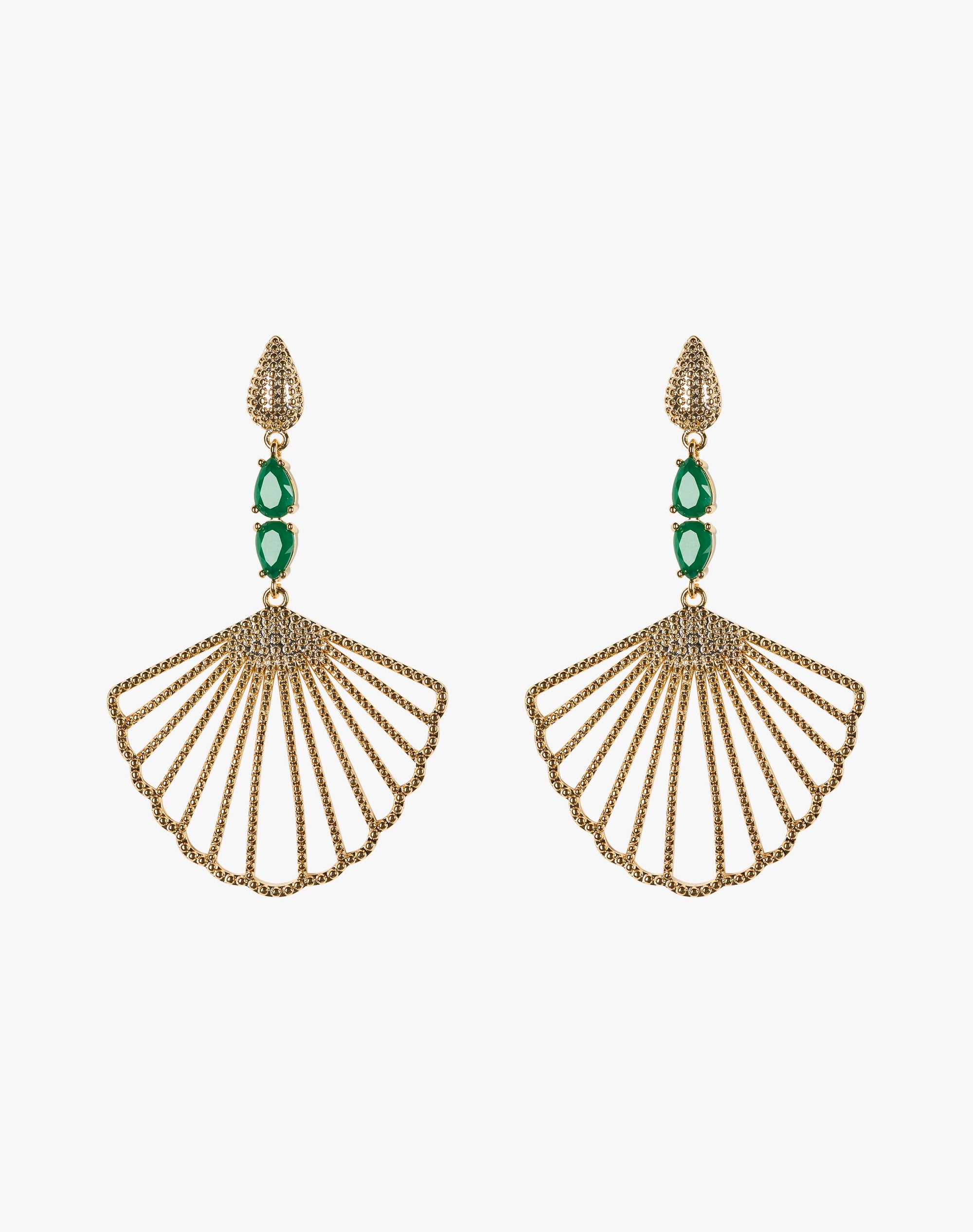 Shell Drop Earrings