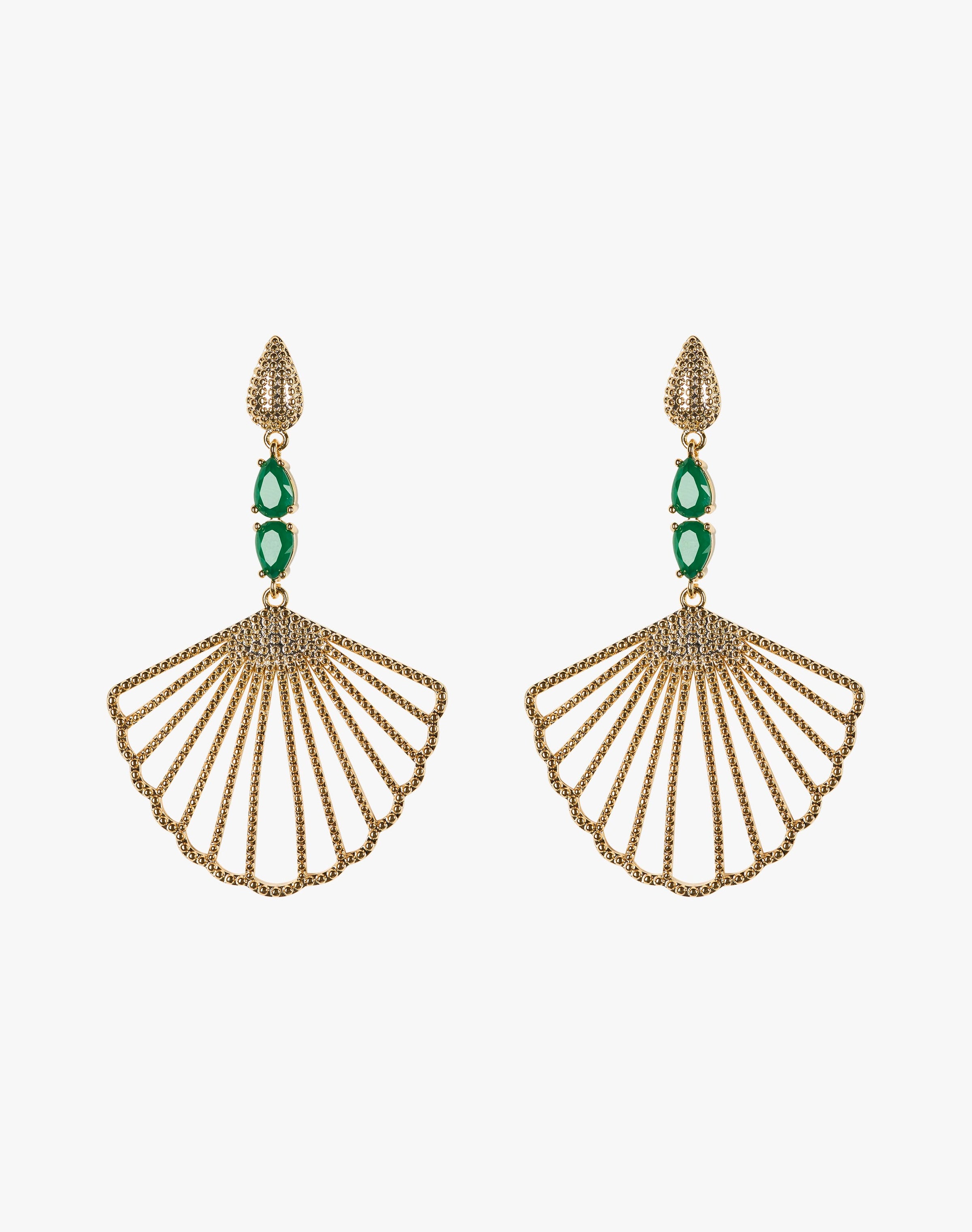 Shell Drop Earrings