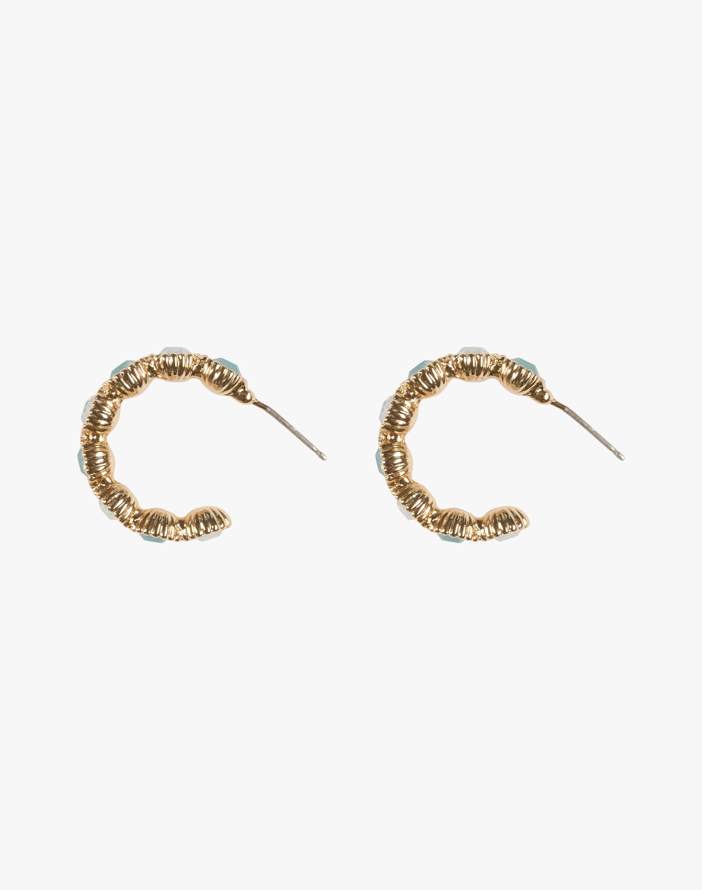 Crystal Hoop Earrings