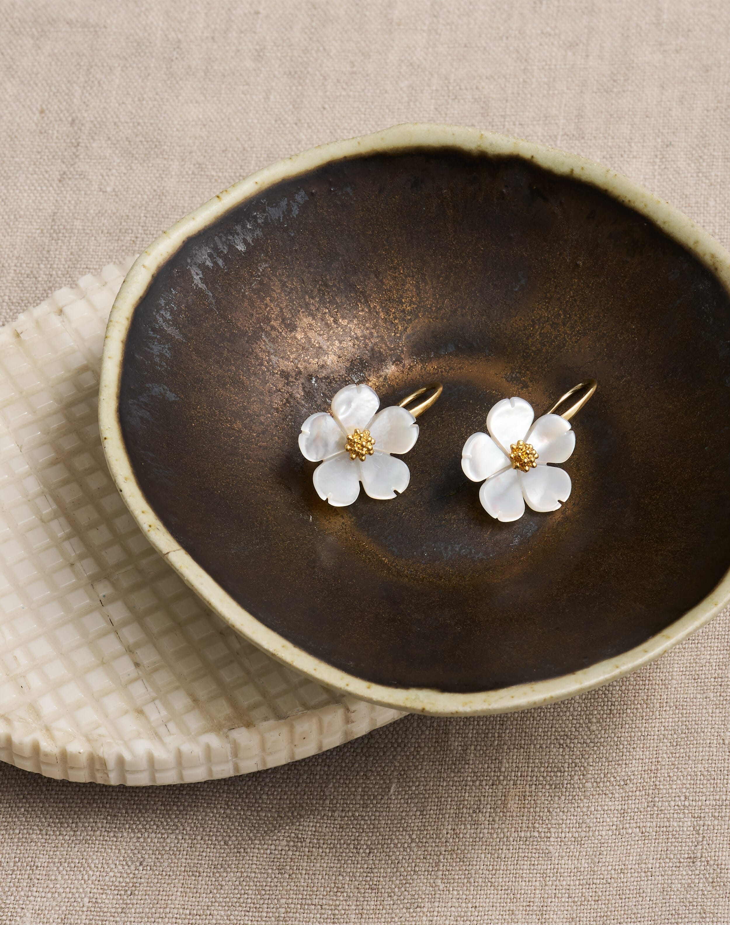 Flower Drop Earrings