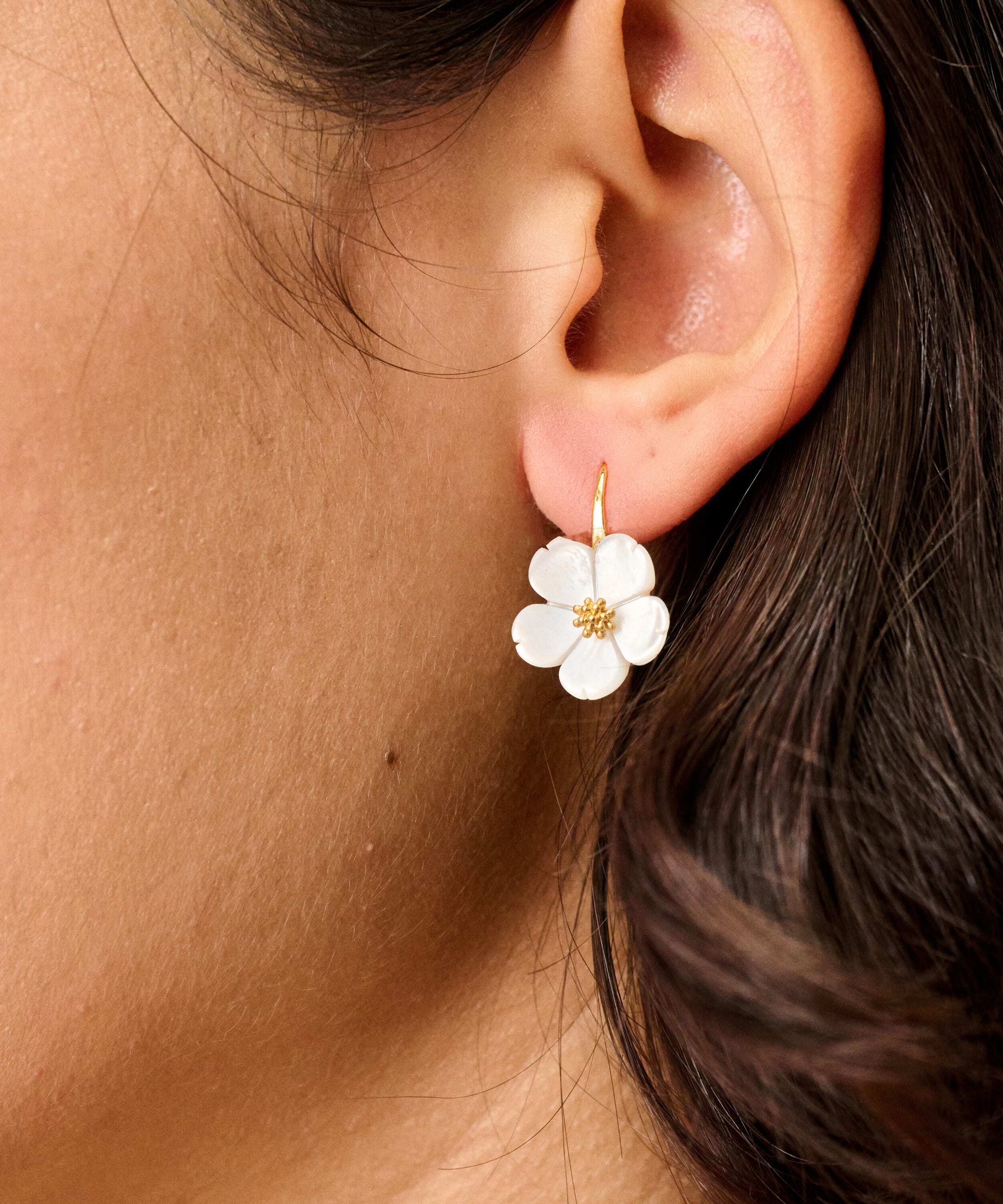 Flower Drop Earrings