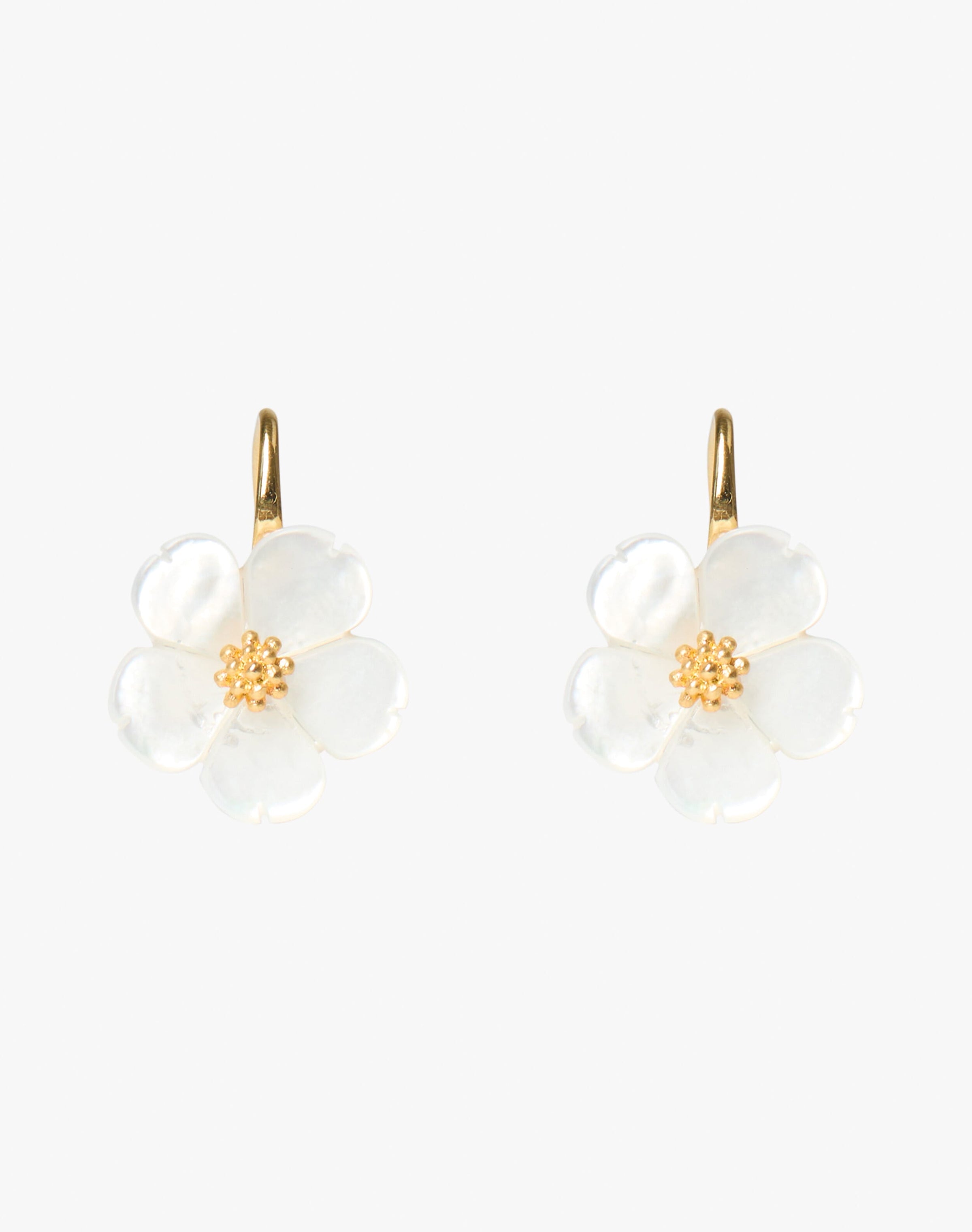 Flower Drop Earrings