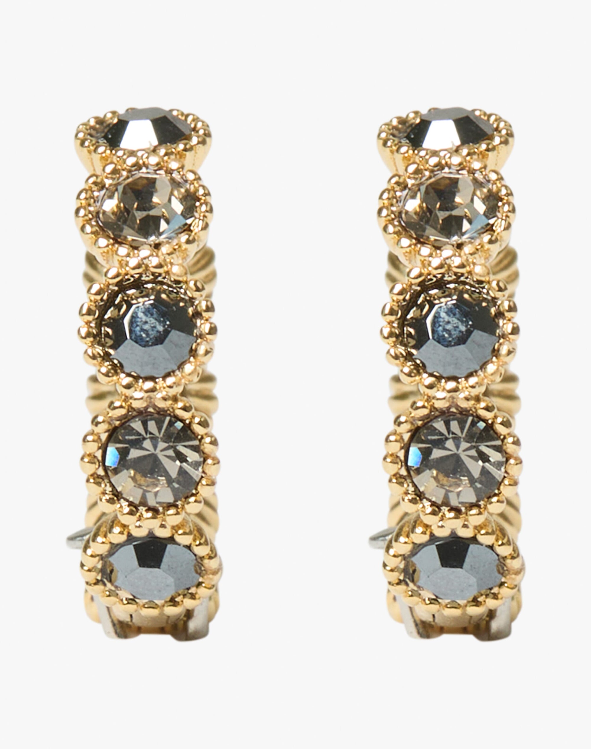 Crystal Hoop Earrings