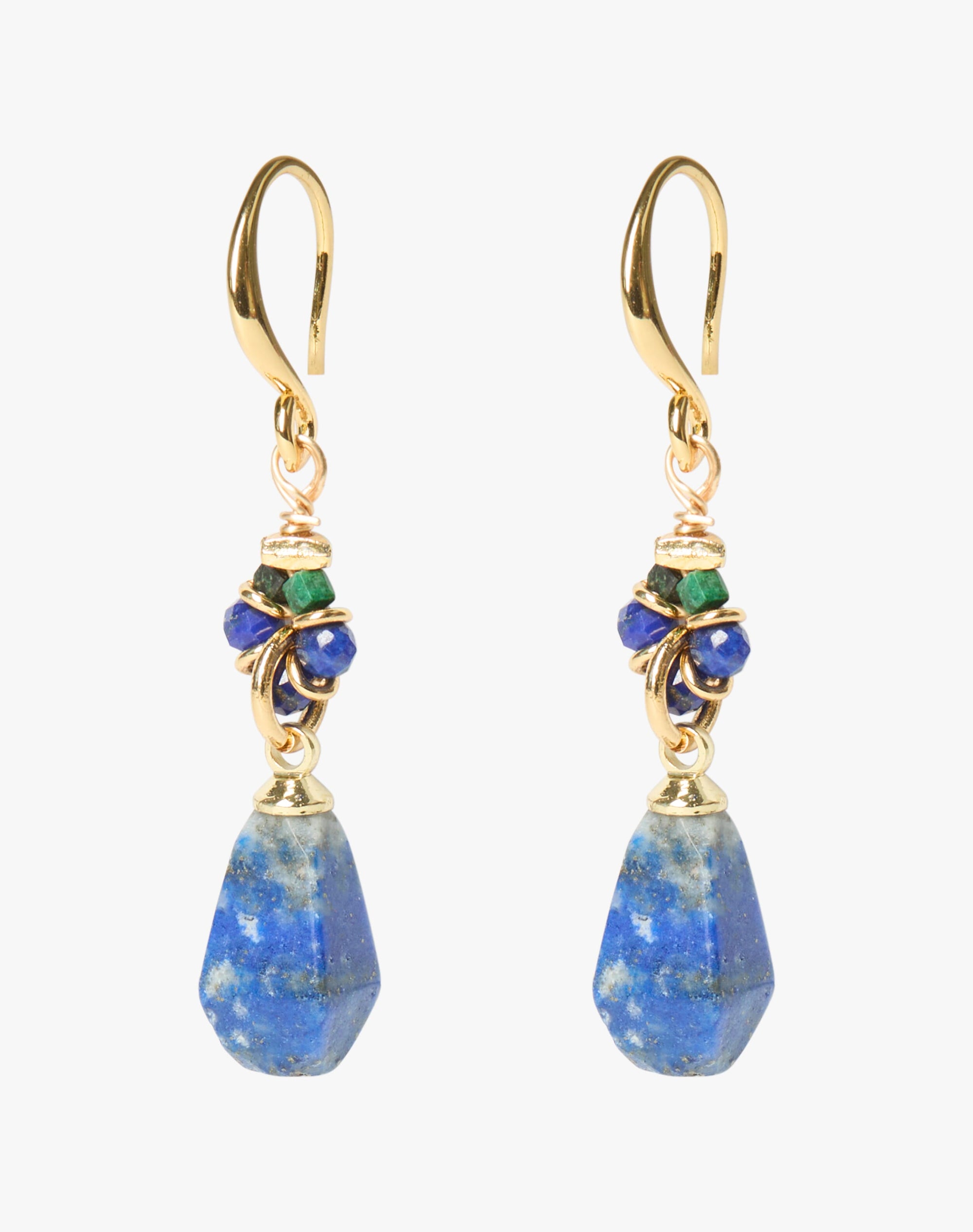 Beads & Pendant Earrings
